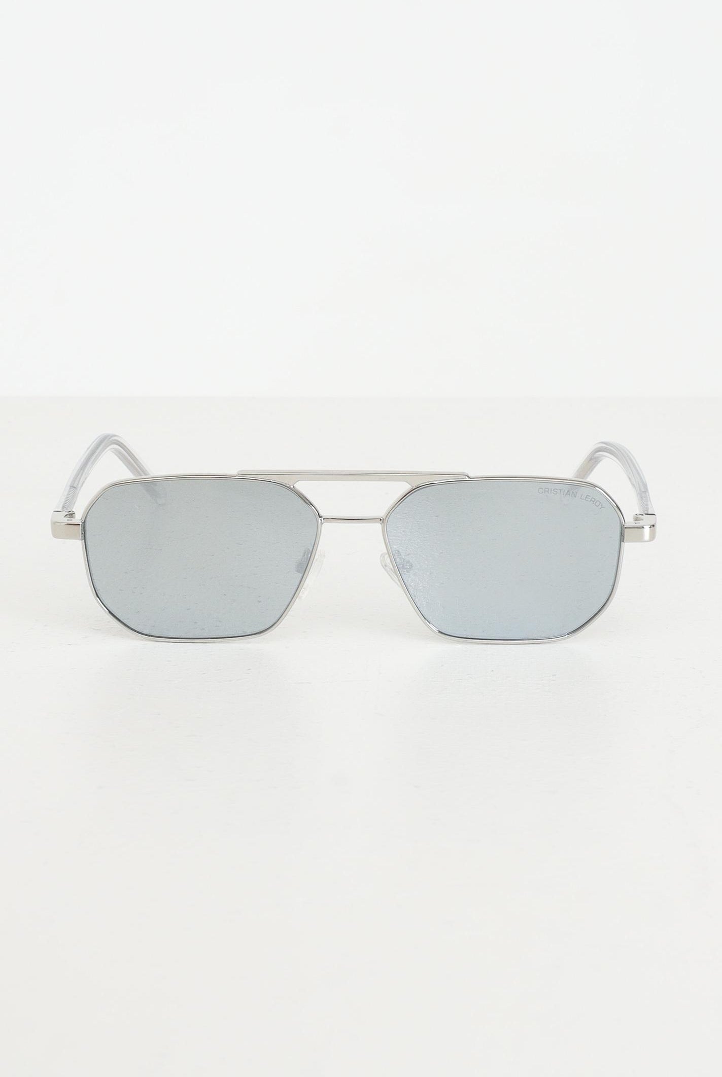 Occhiali da sole neri per uomo e donna con lenti gialle 15032 04 CRISTIAN LEROY