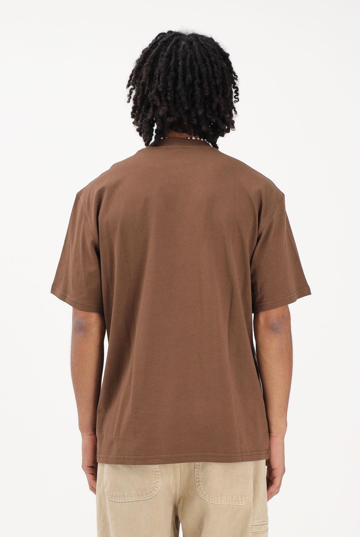 DICKIES T-shirt a manica corta Loretto marrone da uomo DK0A89EN0TB1 . DIckies