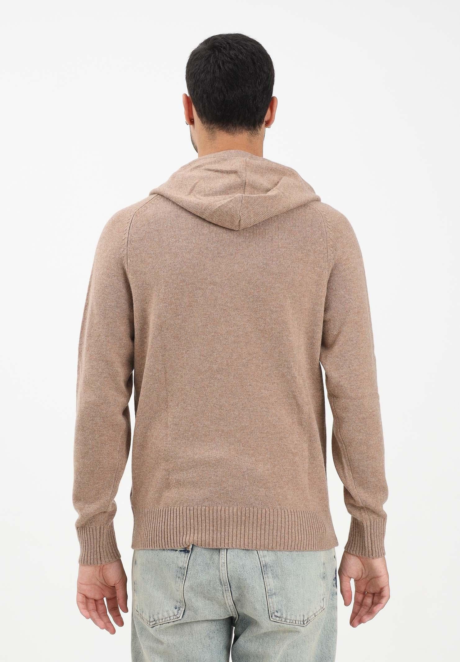 TOMMY HILFIGER Maglia con cappuccio beige da uomo MW0MW40438RE5 TOMMY HILFIGER