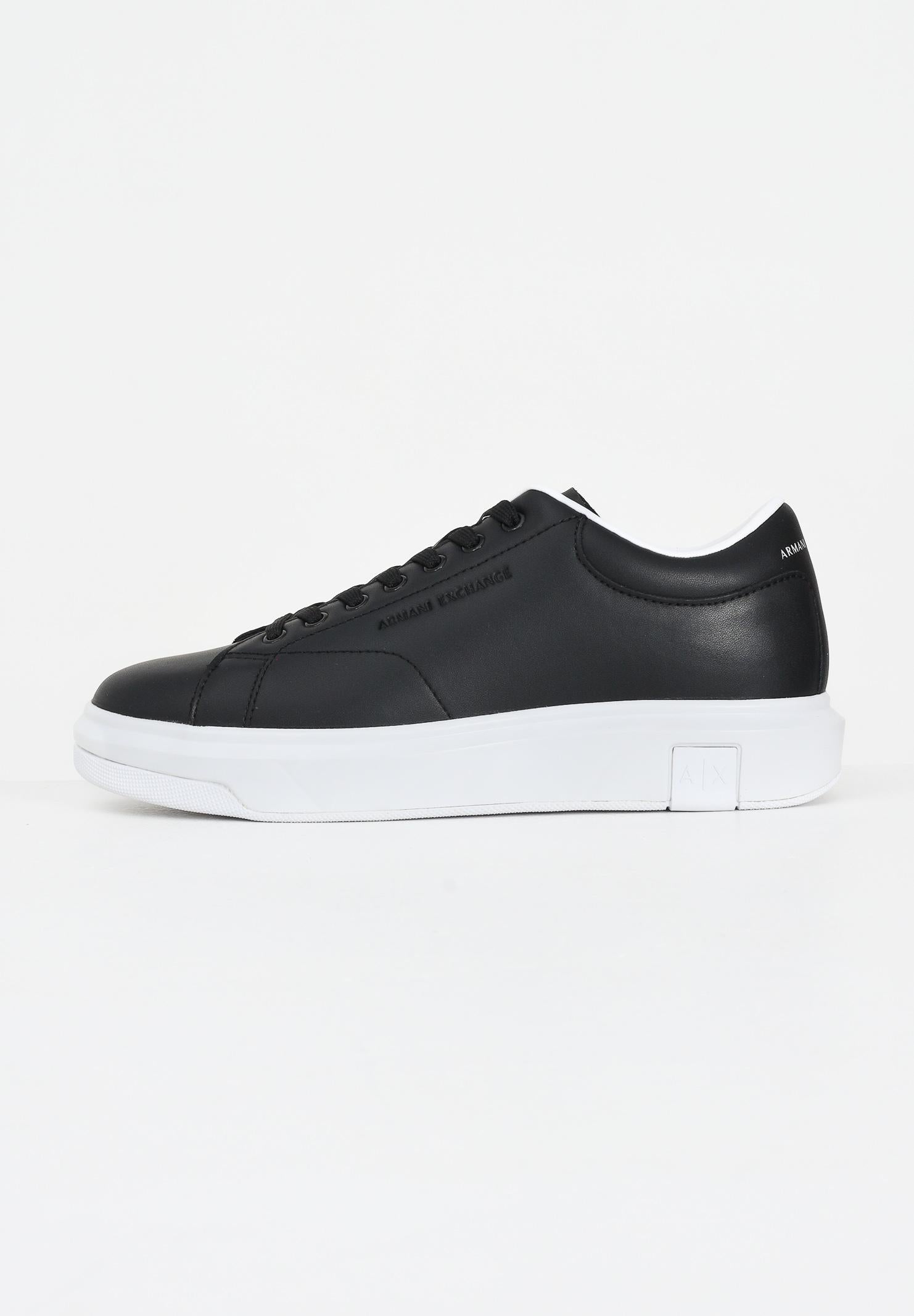 ARMANI EXCHANGE Sneakers nere da uomo con logo XUX123XV534 00002 ARMANI EXCHANGE