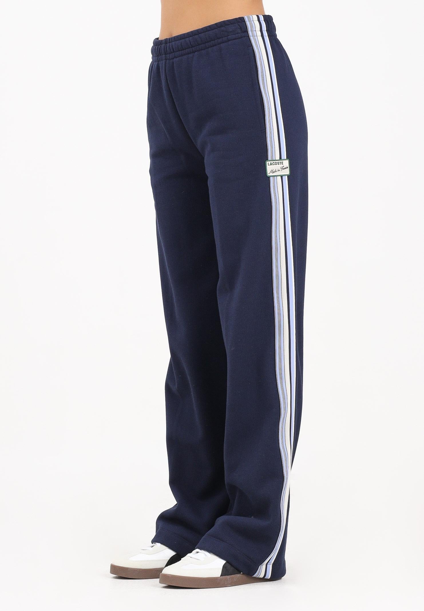 LACOSTE Pantalone sportivo Made in France blu da donna XF5250 166 LACOSTE