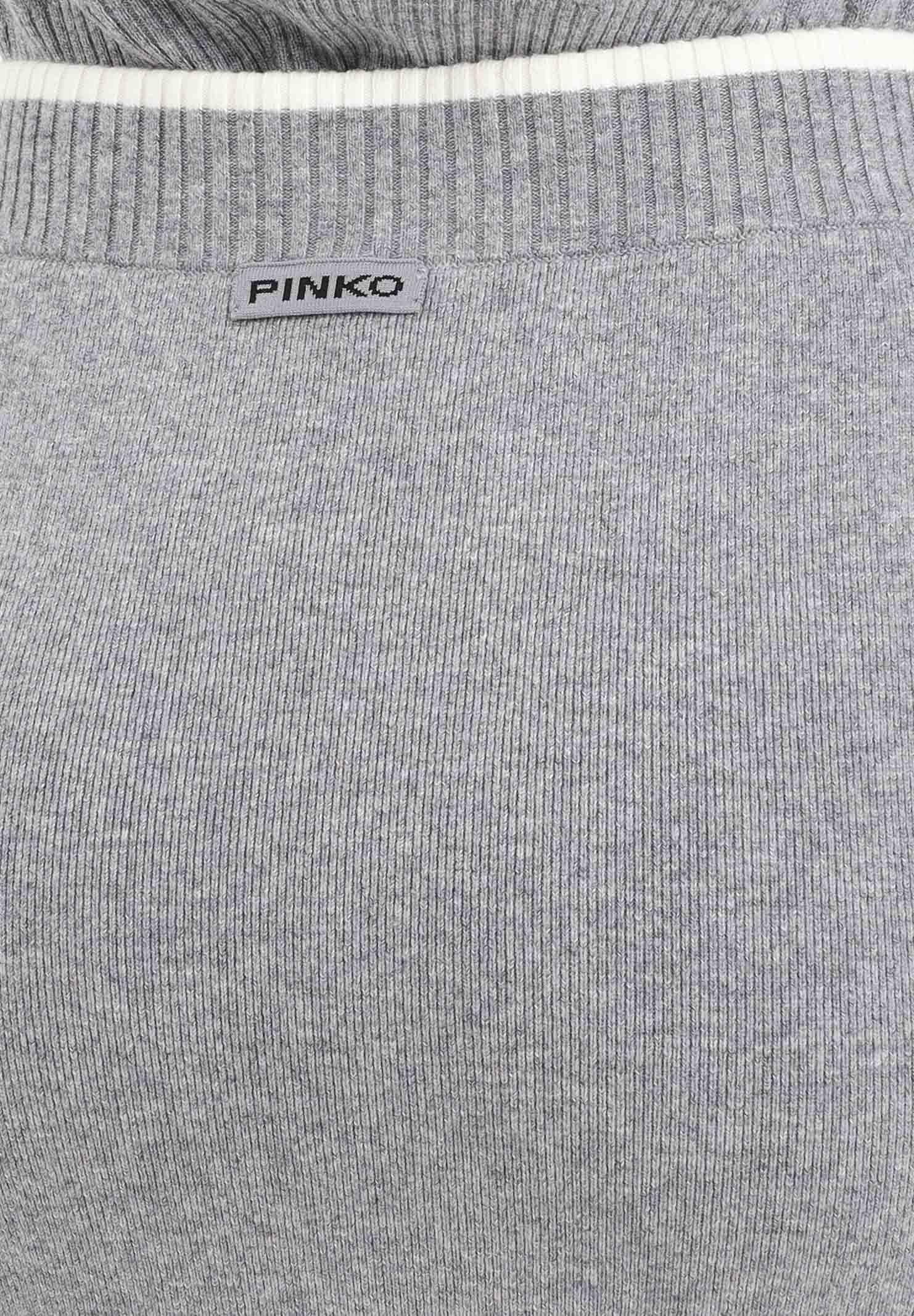 PINKO Gonna midi grigia da donna 105489A2Q9 II2 PINKO