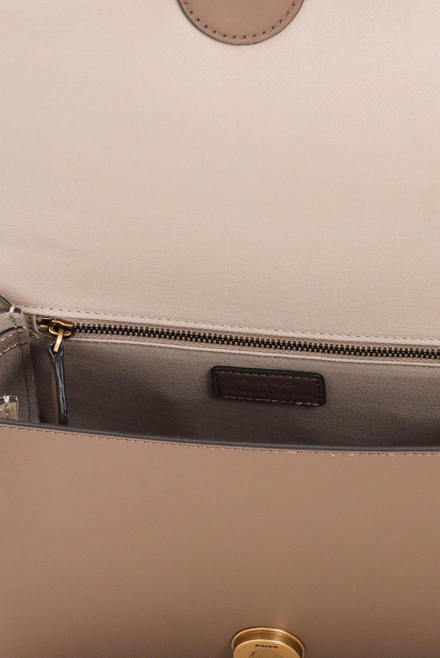 PINKO Borsa a mano Love Bag Top Handle Light marrone da donna 100066A0F1 D01Q PINKO