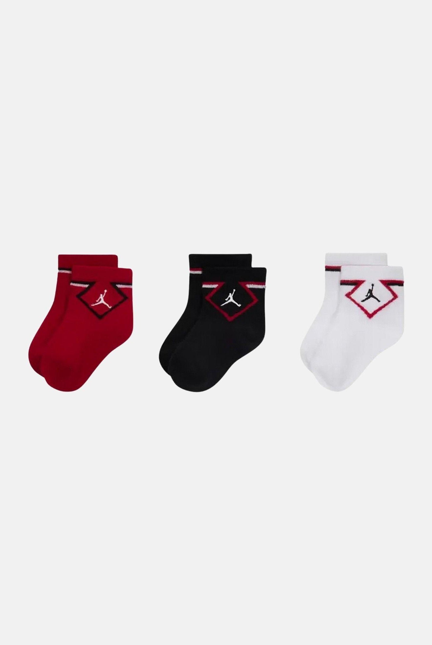 JORDAN Calzini (3 paia) multicolore da neonato NJ0830 R78 JORDAN
