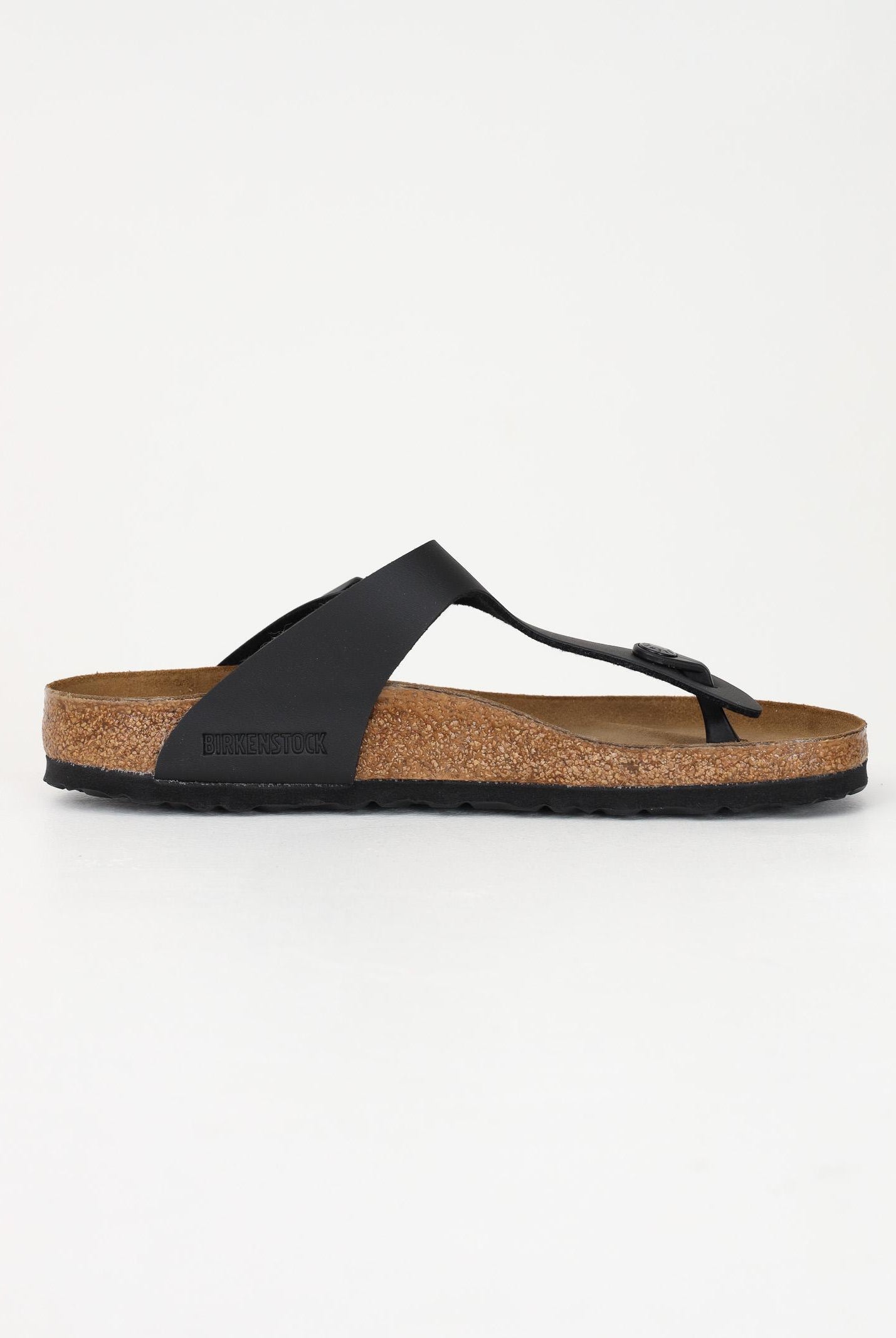 BIRKENSTOCK Infradito Gizeh nero per uomo e donna 043691 . BIRKENSTOCK