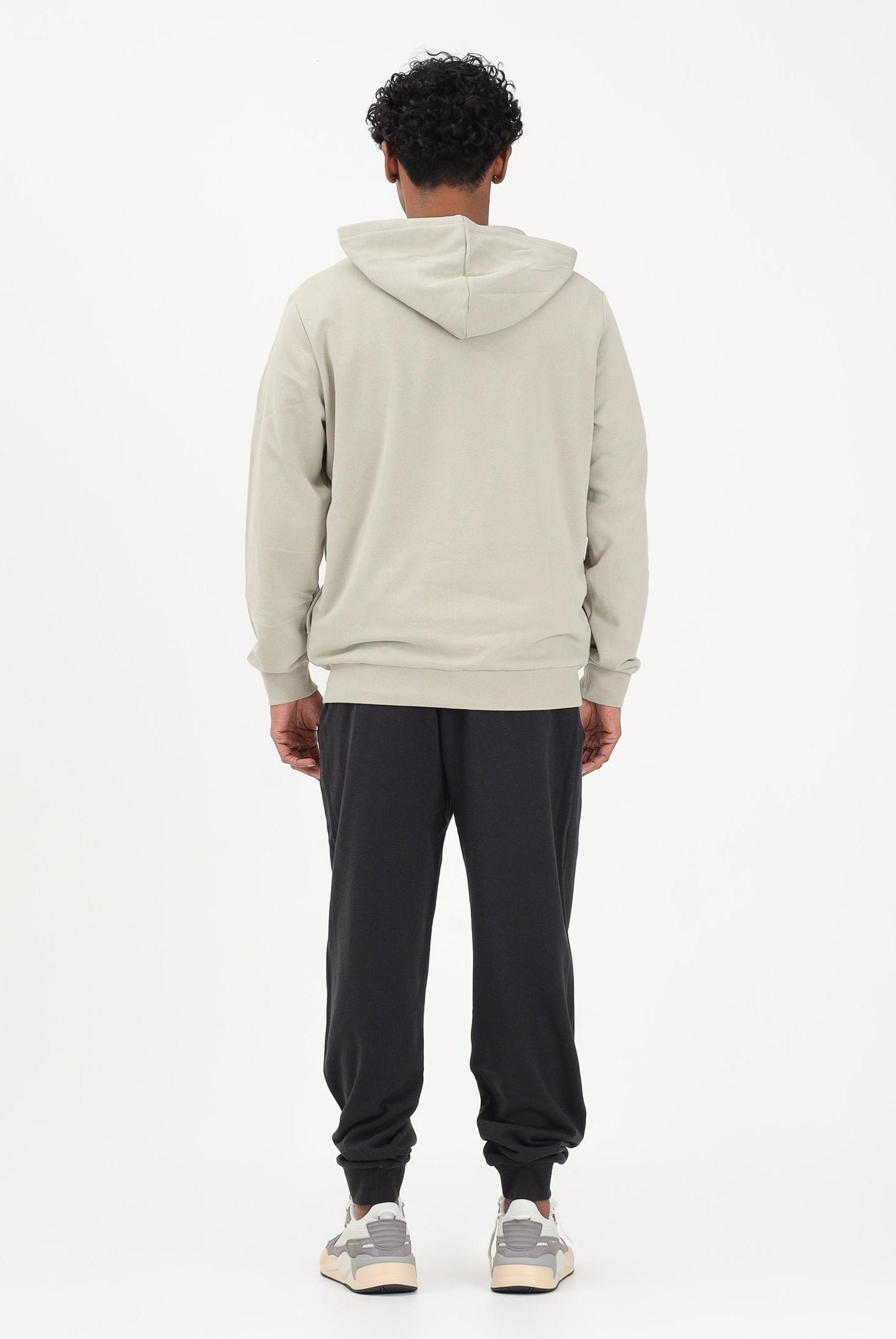PUMA Tuta Essentials Elevated beige e nera da uomo 691771 61 PUMA