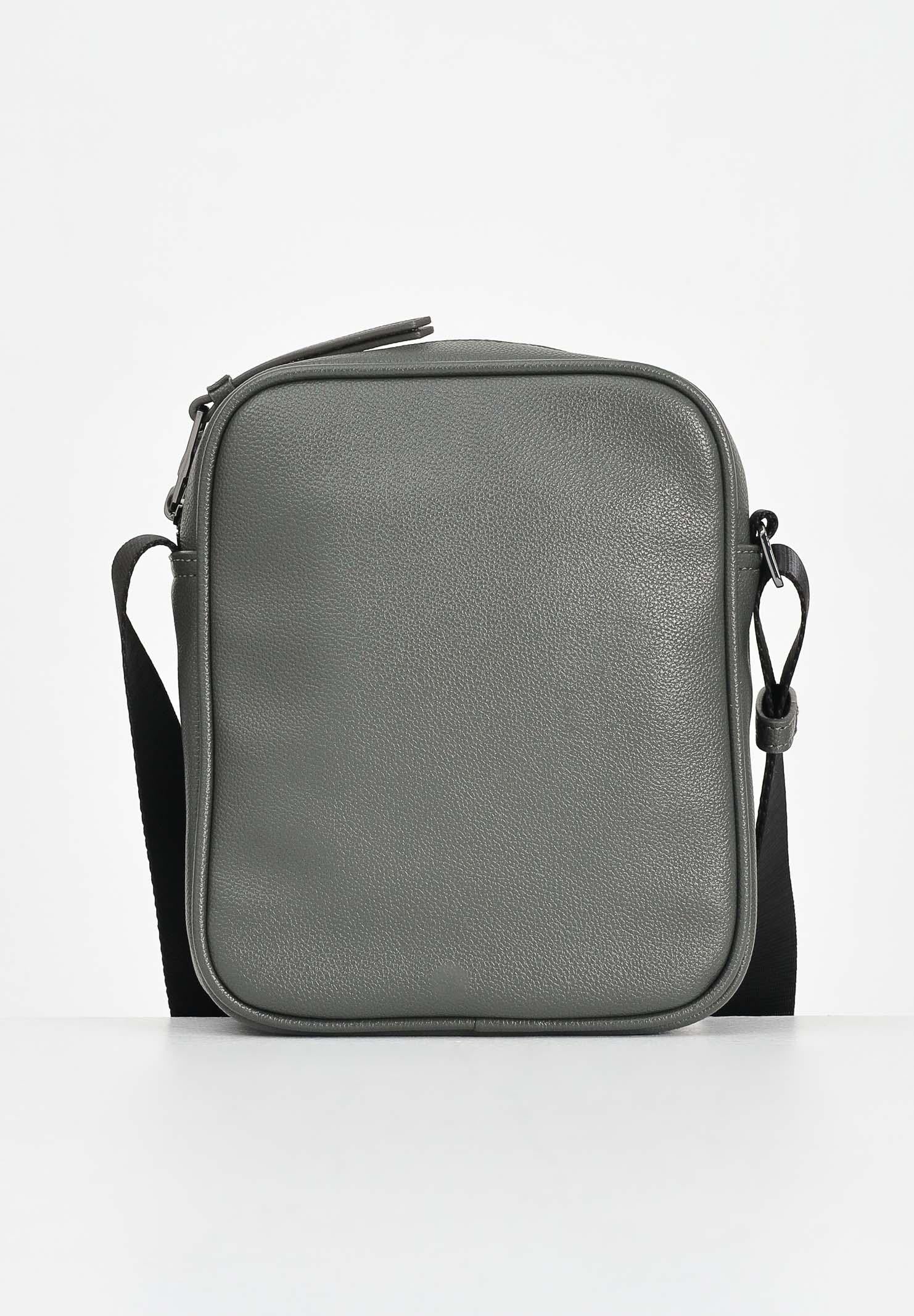 ARMANI EXCHANGE Borsello grigio da uomo con logo frontale 952388CC830 U8144 ARMANI EXCHANGE