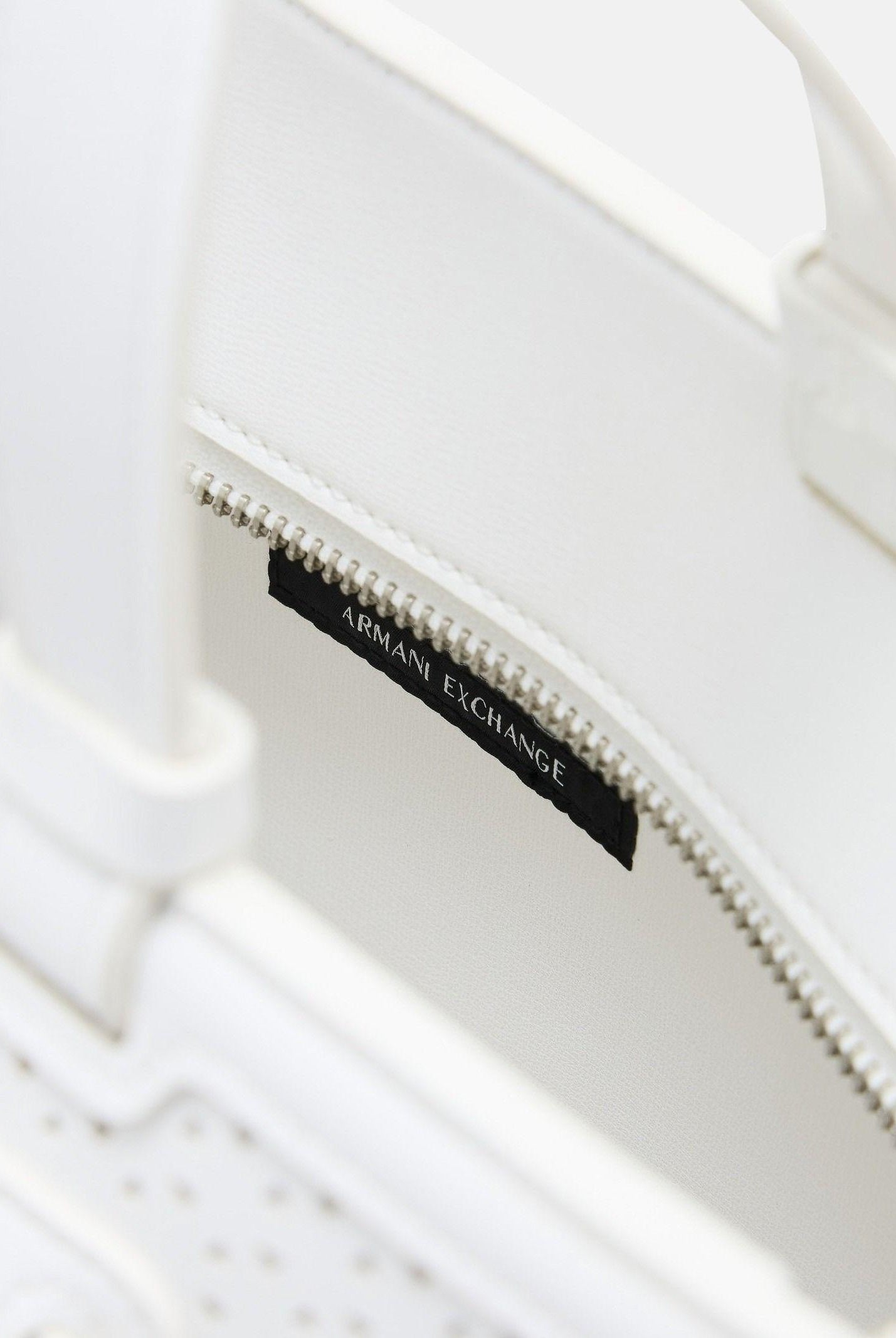 ARMANI EXCHANGE Shopper bianca da donna con logo XW000920AF22626 U0011 ARMANI EXCHANGE