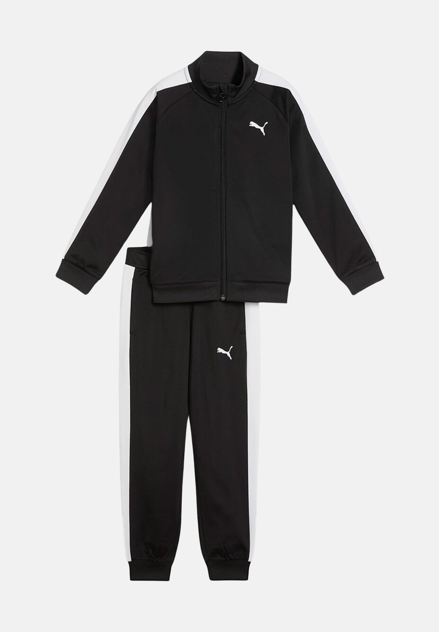 PUMA Tuta T7 ALWAYS ON nera per bambino e bambina 633777 01 PUMA