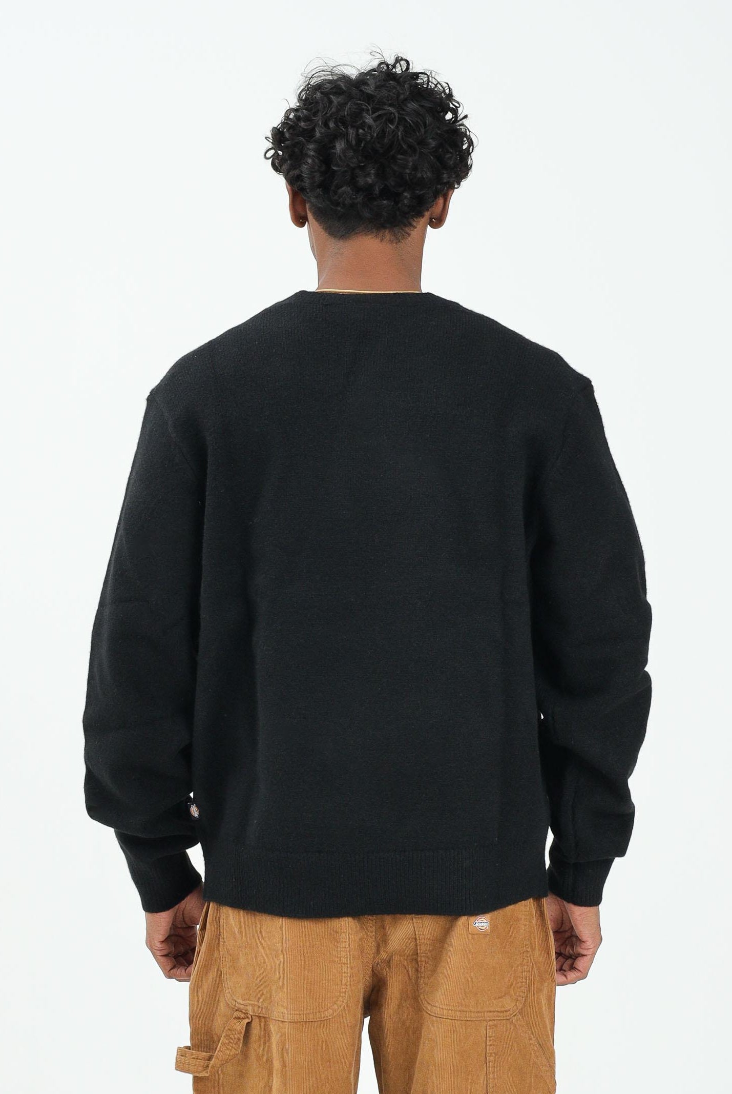 DICKIES Maglione girocollo Ruston nero da uomo DK0A87OQBLK1 . DIckies