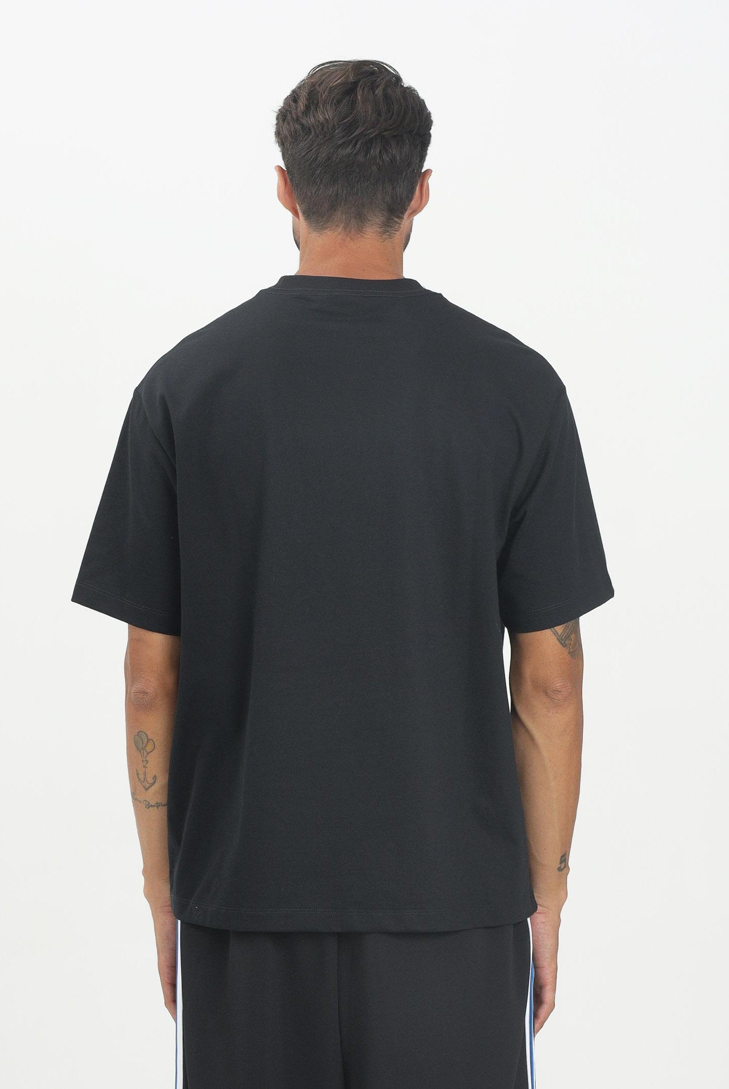 CALVIN KLEIN JEANS T-shirt a manica corta nera da uomo con logo LV04RC808GUB1 CALVIN KLEIN JEANS