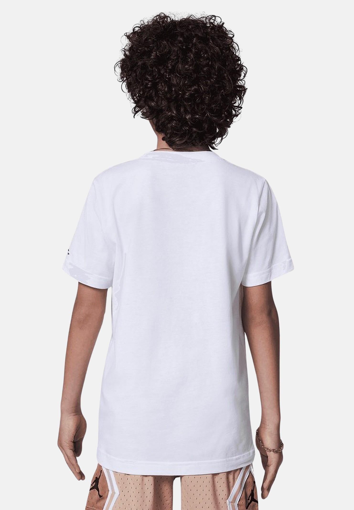 JORDAN T-shirt a manica corta Chain bianca da bambino 95D627 001 JORDAN