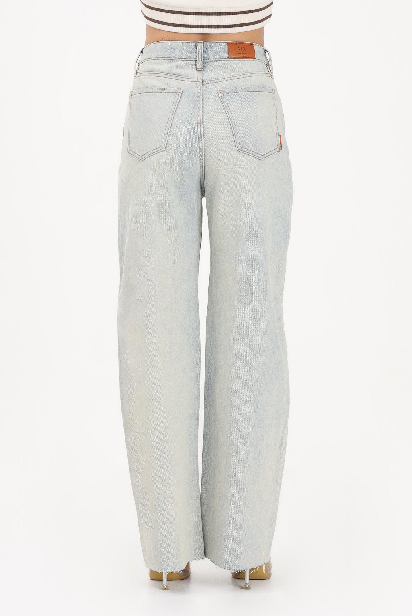 ARMANI EXCHANGE Jeans in denim chiaro da donna XW000100AF21351 MB484 ARMANI EXCHANGE
