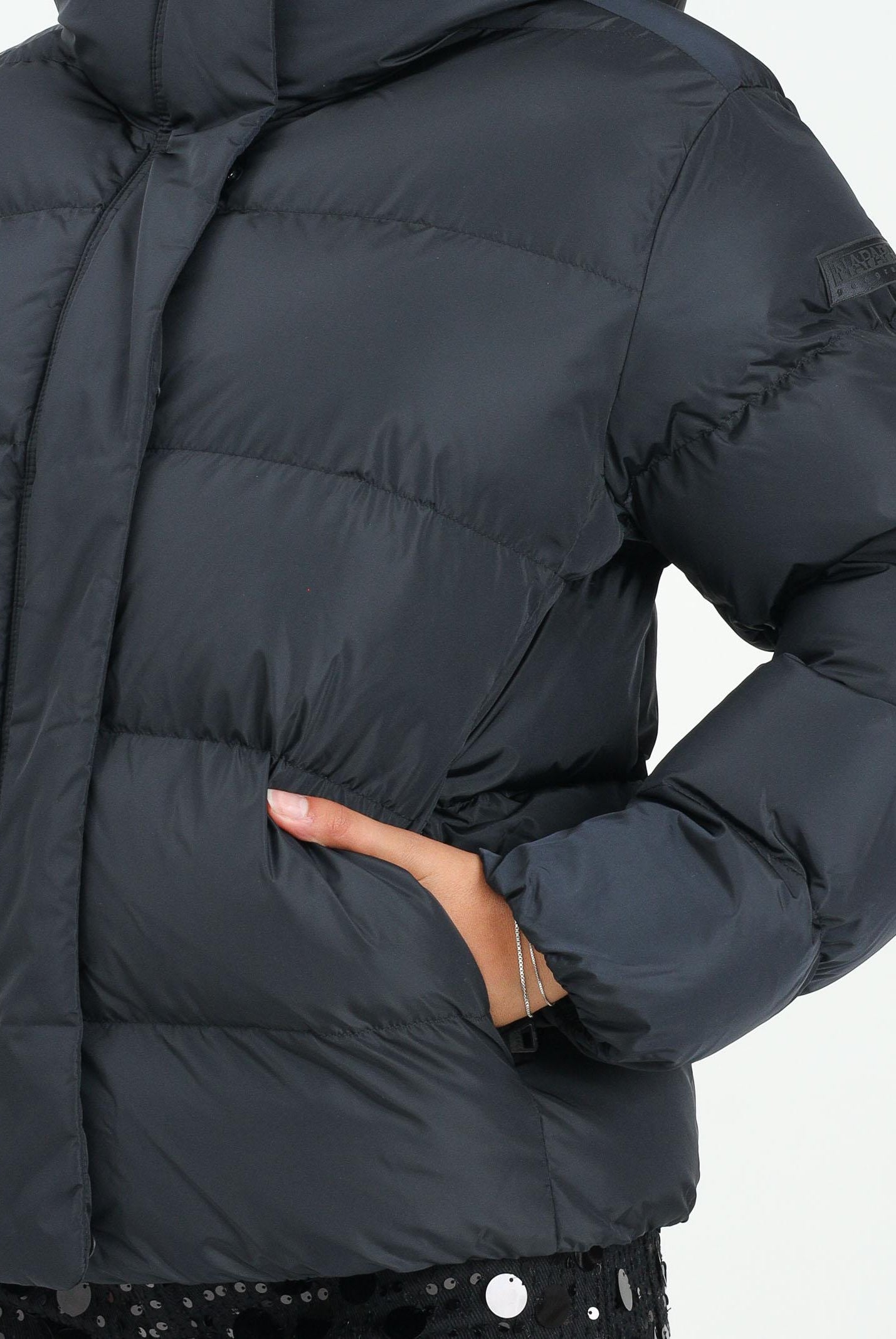 NAPAPIJRI Piumino Glane nero da donna NP0A88Z44001 . NAPAPIJRI