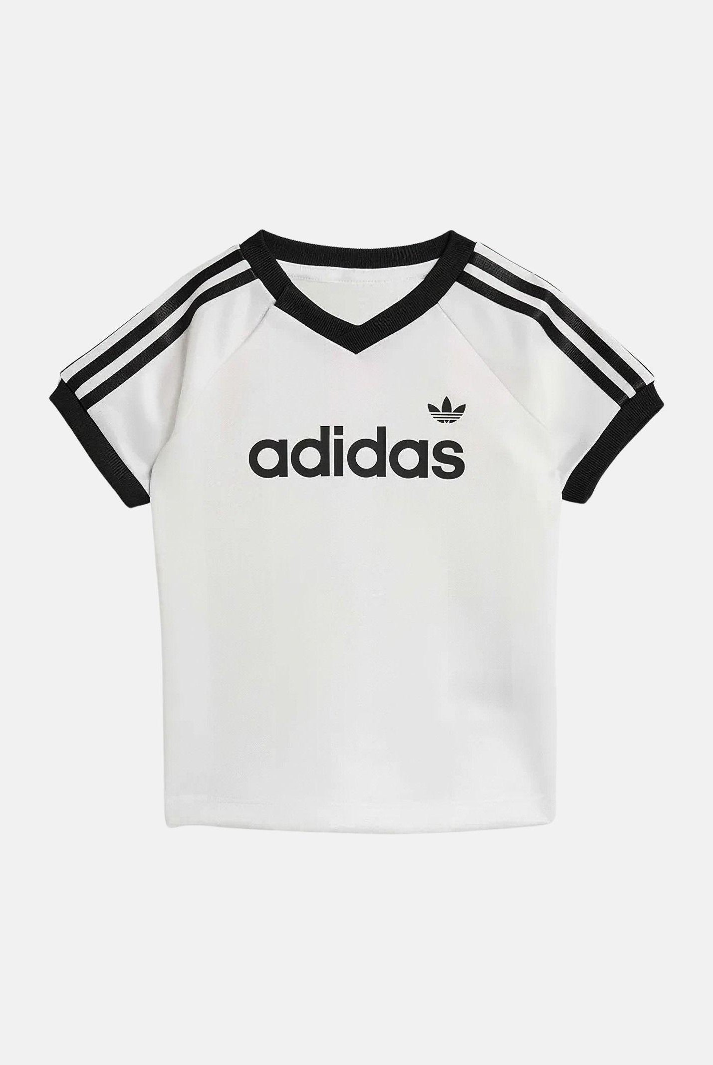 ADIDAS ORIGINALS Completino bianco e nero da neonato KD1022 . ADIDAS ORIGINALS