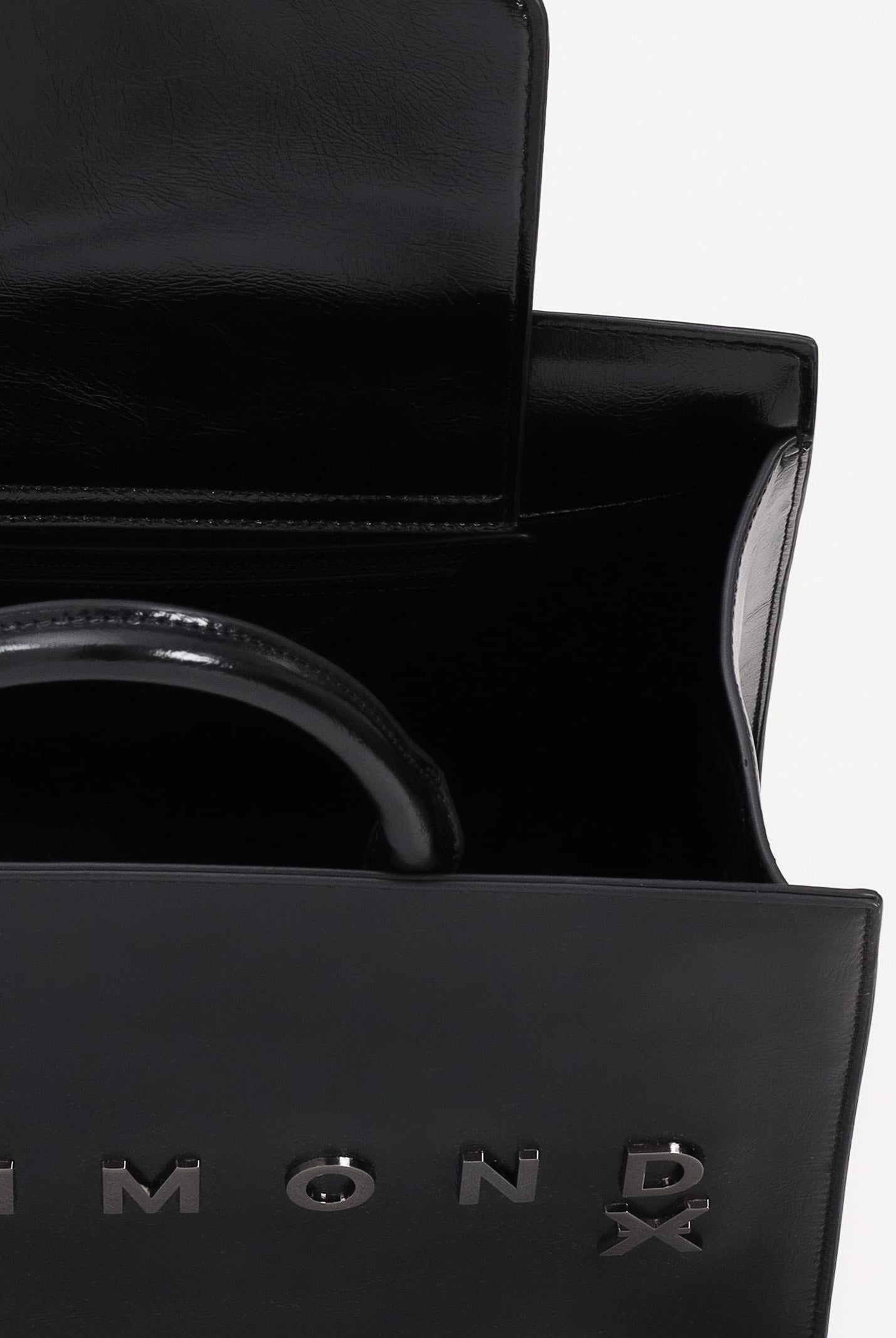 RICHMOND Shopper nera da donna con logo metallico UWA25300BO BL RICHMOND