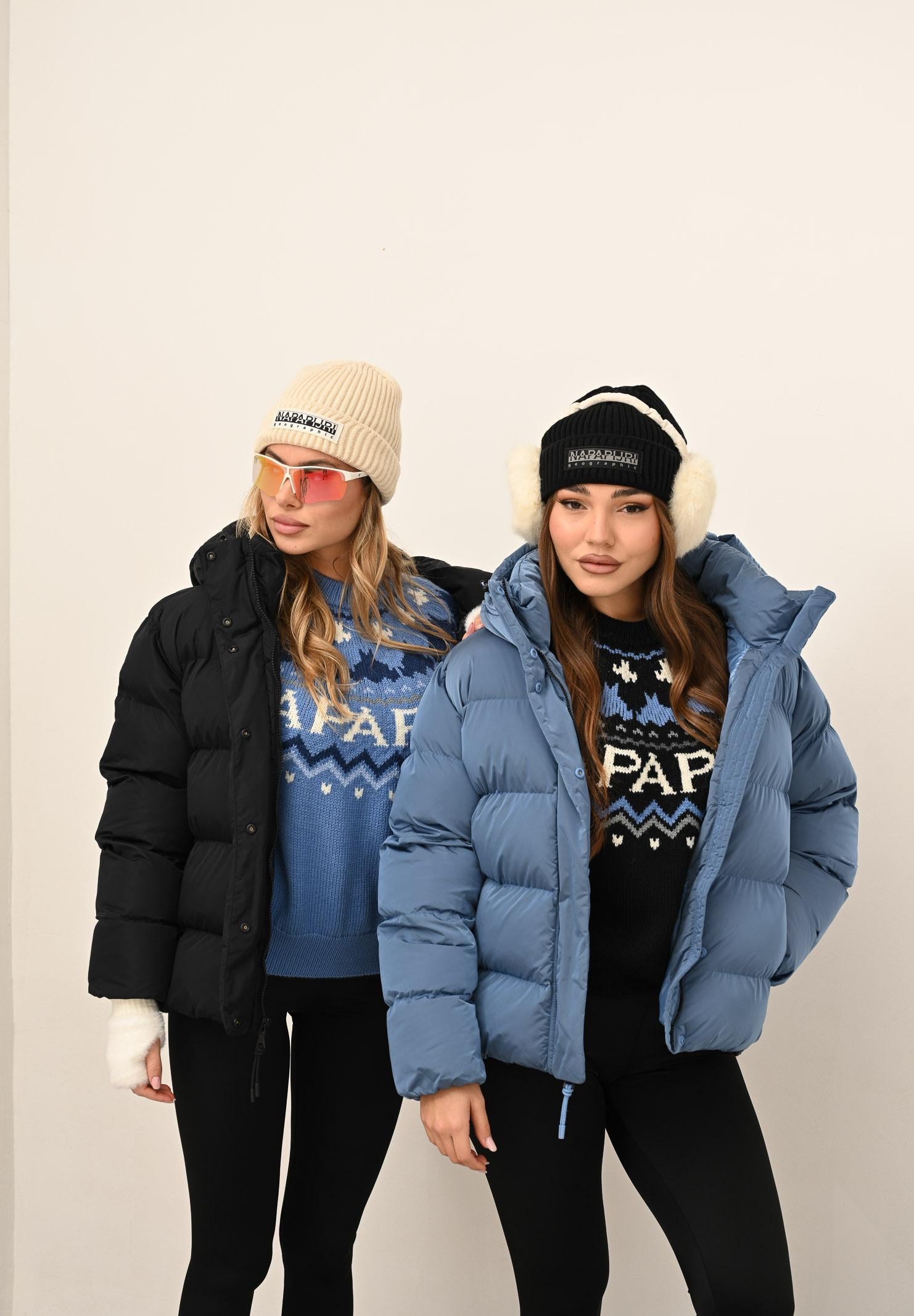 NAPAPIJRI Maglione girocollo D-UBAYE nero da donna NP0A892S9411 . NAPAPIJRI