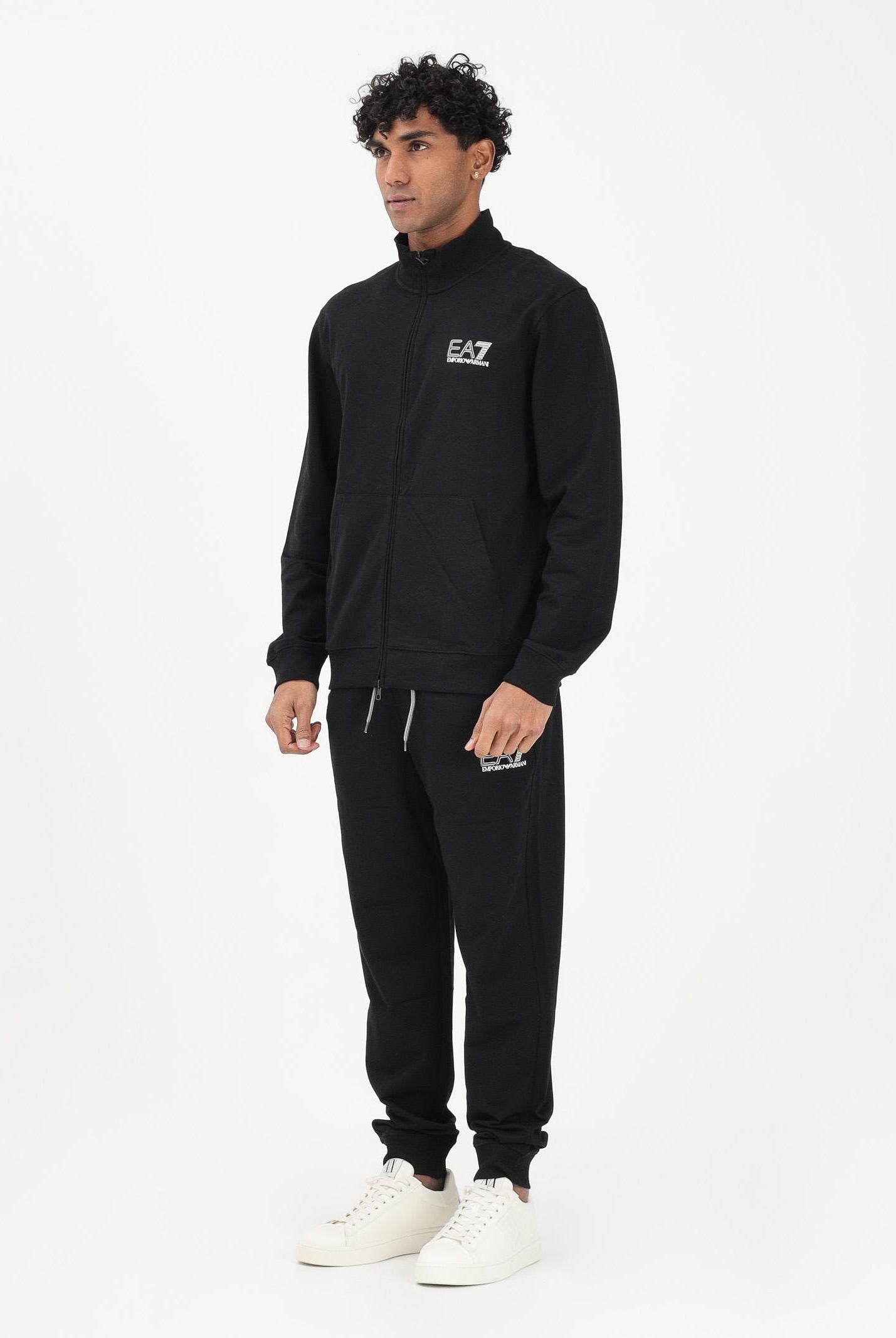 EA7 Tuta Train Visibility VI nera da uomo 7M001318AF13512 UC001 EA7