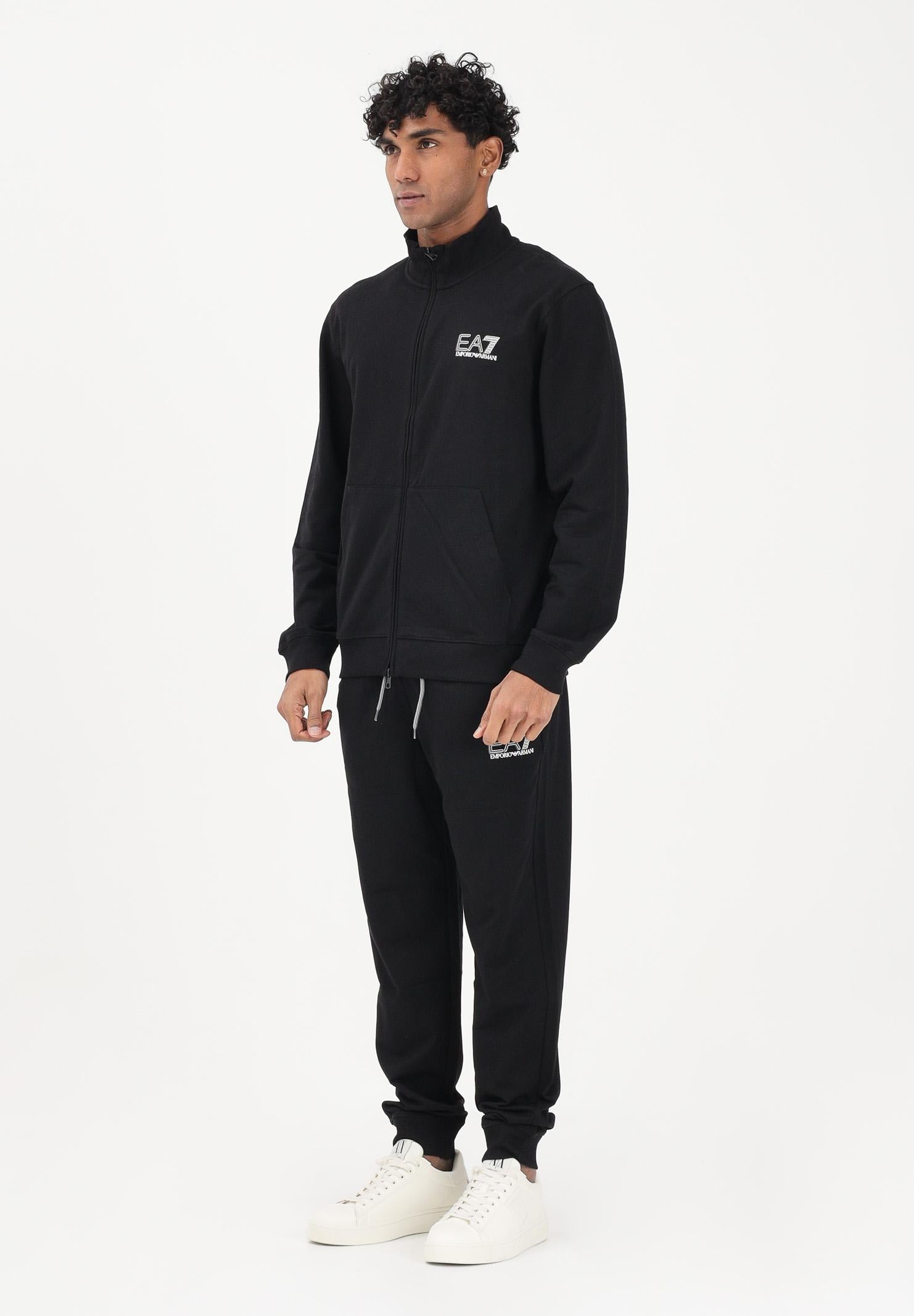 EA7 Tuta Train Visibility VI nera da uomo 7M001318AF13512 UC001 EA7
