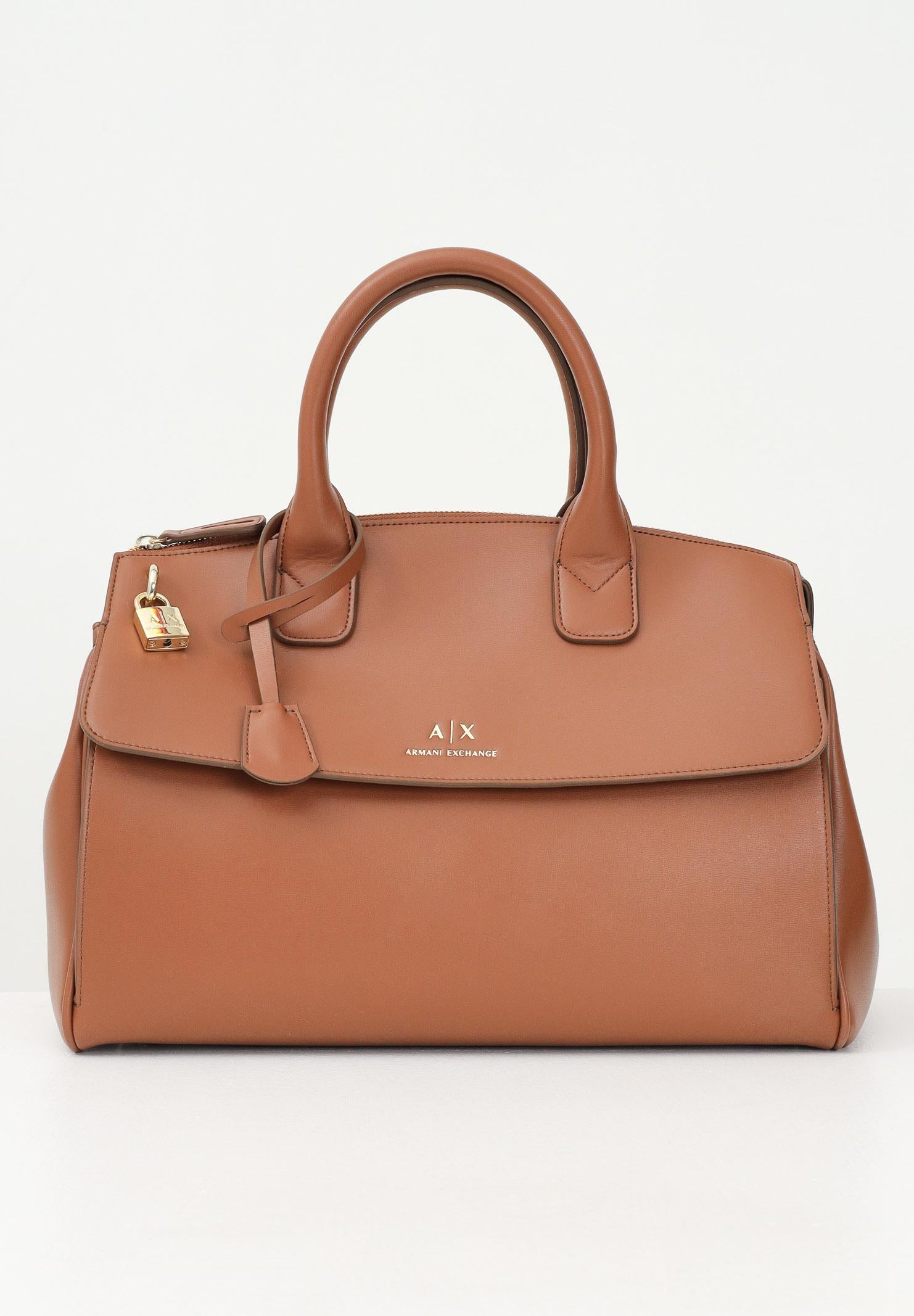 ARMANI EXCHANGE Shopper Boston color cammello da donna XW000382AF12040 U6164 ARMANI EXCHANGE