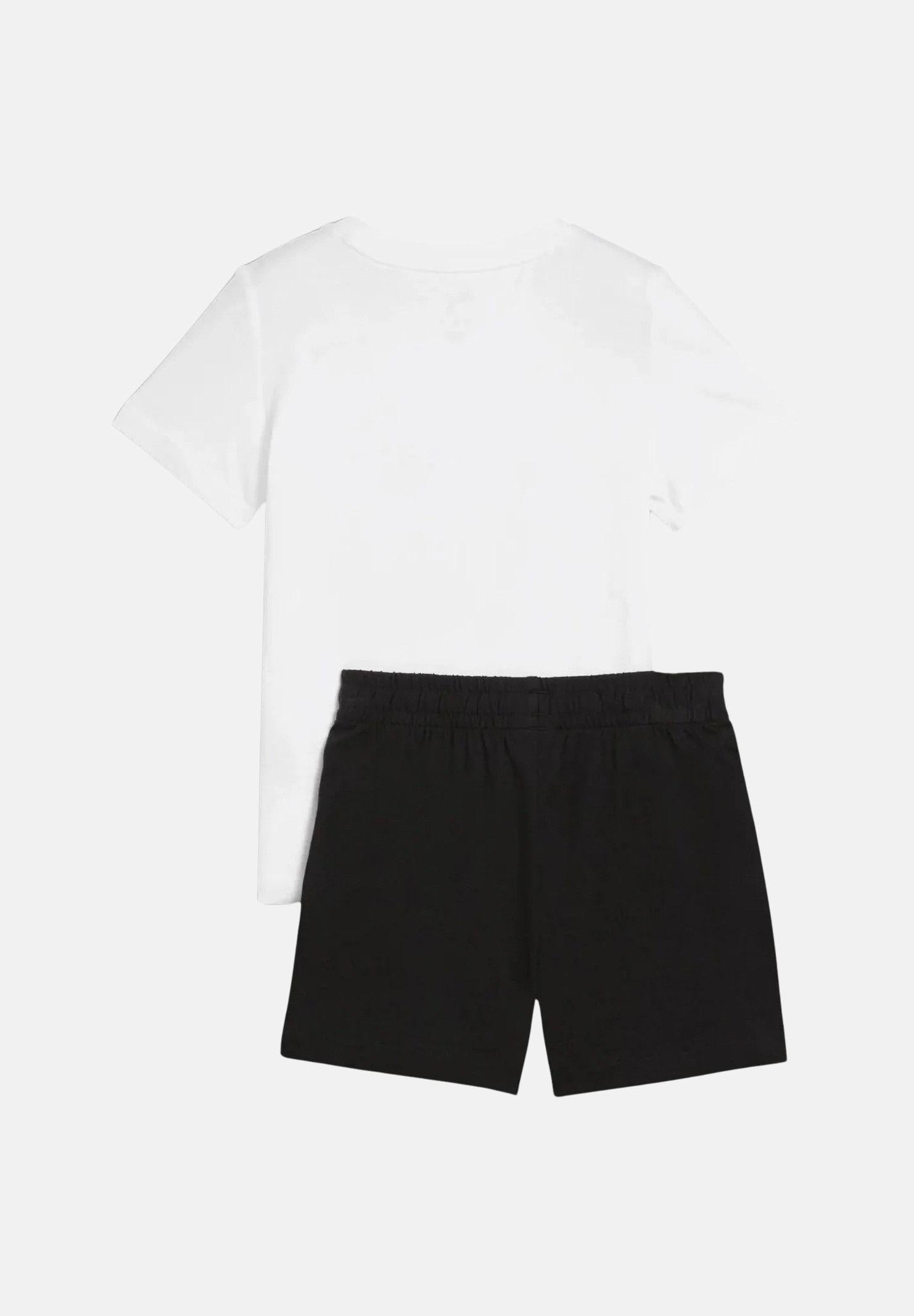 PUMA Completino Essentials bianco e nero per bambino e bambina 685240 02 PUMA