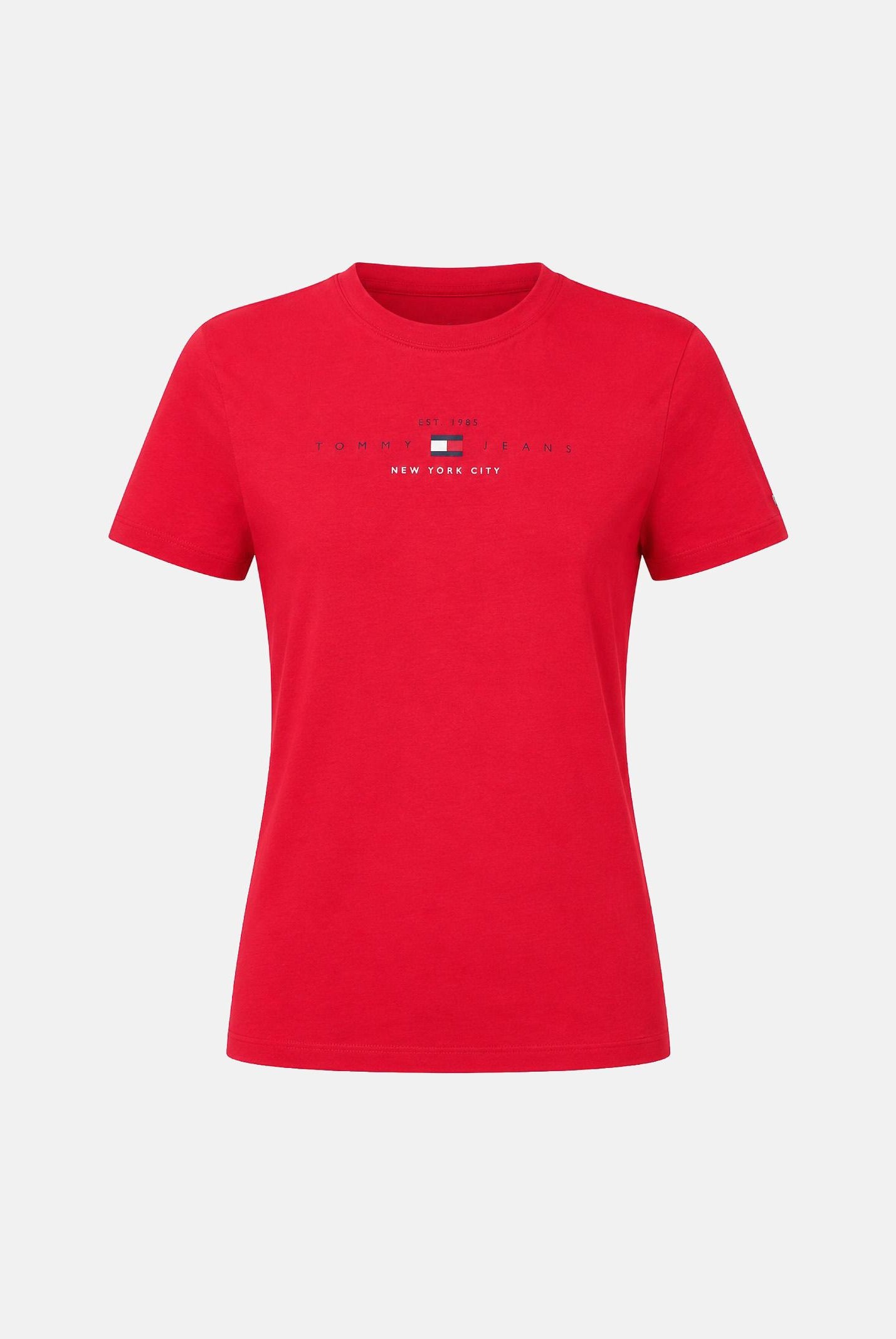 TOMMY JEANS t-shirt Logo Lightweight T-Shirt rosso brand Red Carpet rosso da donna DW0DW22789 XK9 TOMMY JEANS