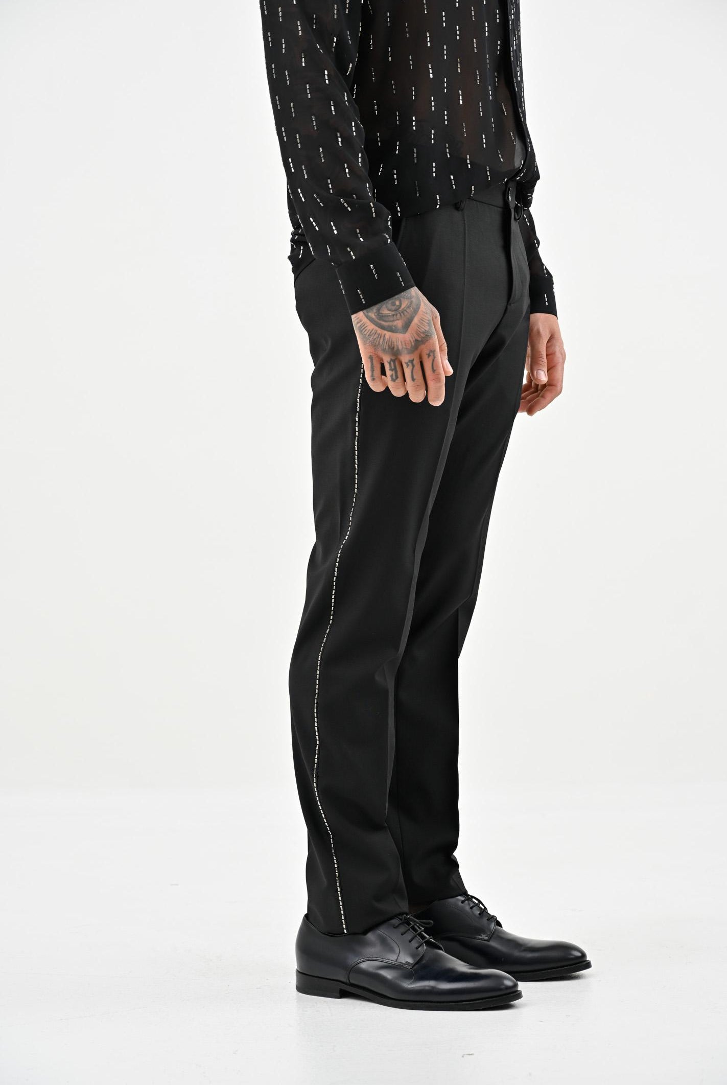 ABNER Scarpe stringate nere da uomo ANDOR NERO ABNER