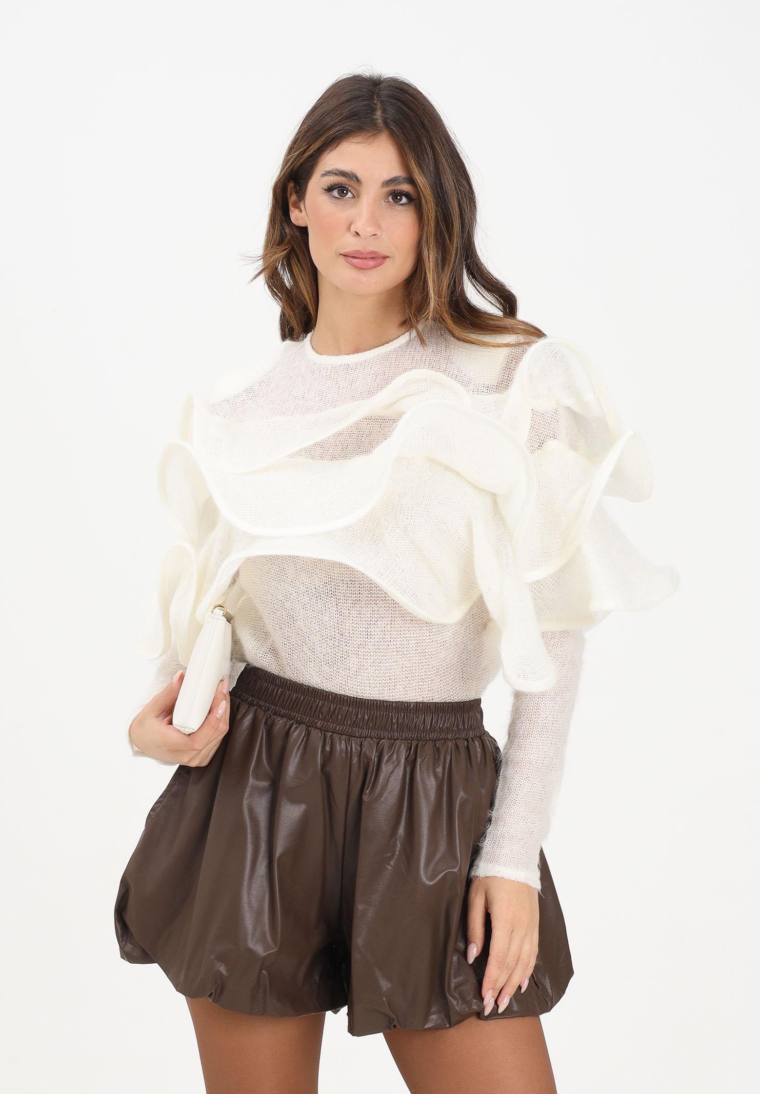 TPN Maglia girocollo Waldron panna da donna WALDRON132W5 H1 TPN