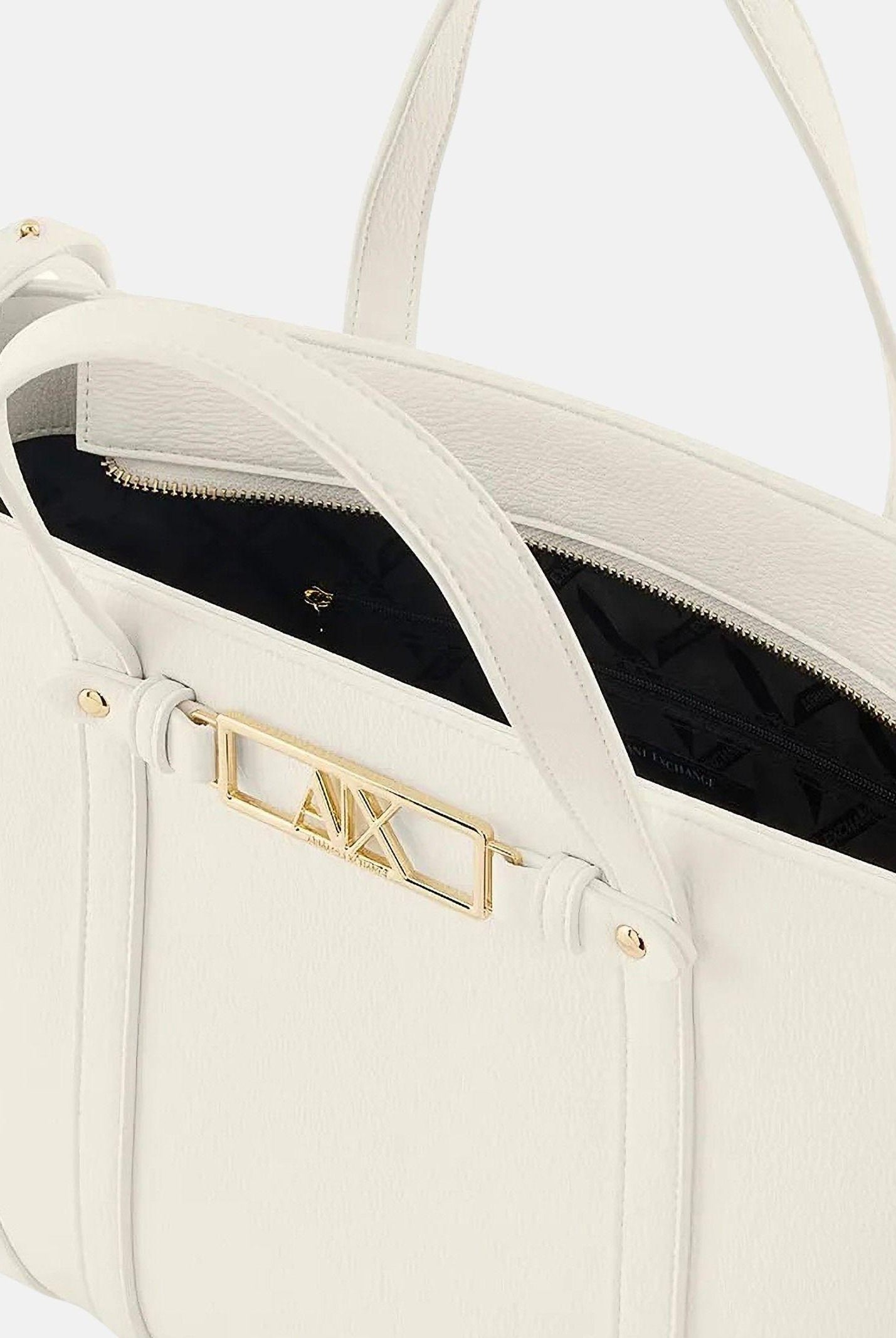 ARMANI EXCHANGE Shopper panna da donna con logo XW002609AF15632 U0011 ARMANI EXCHANGE