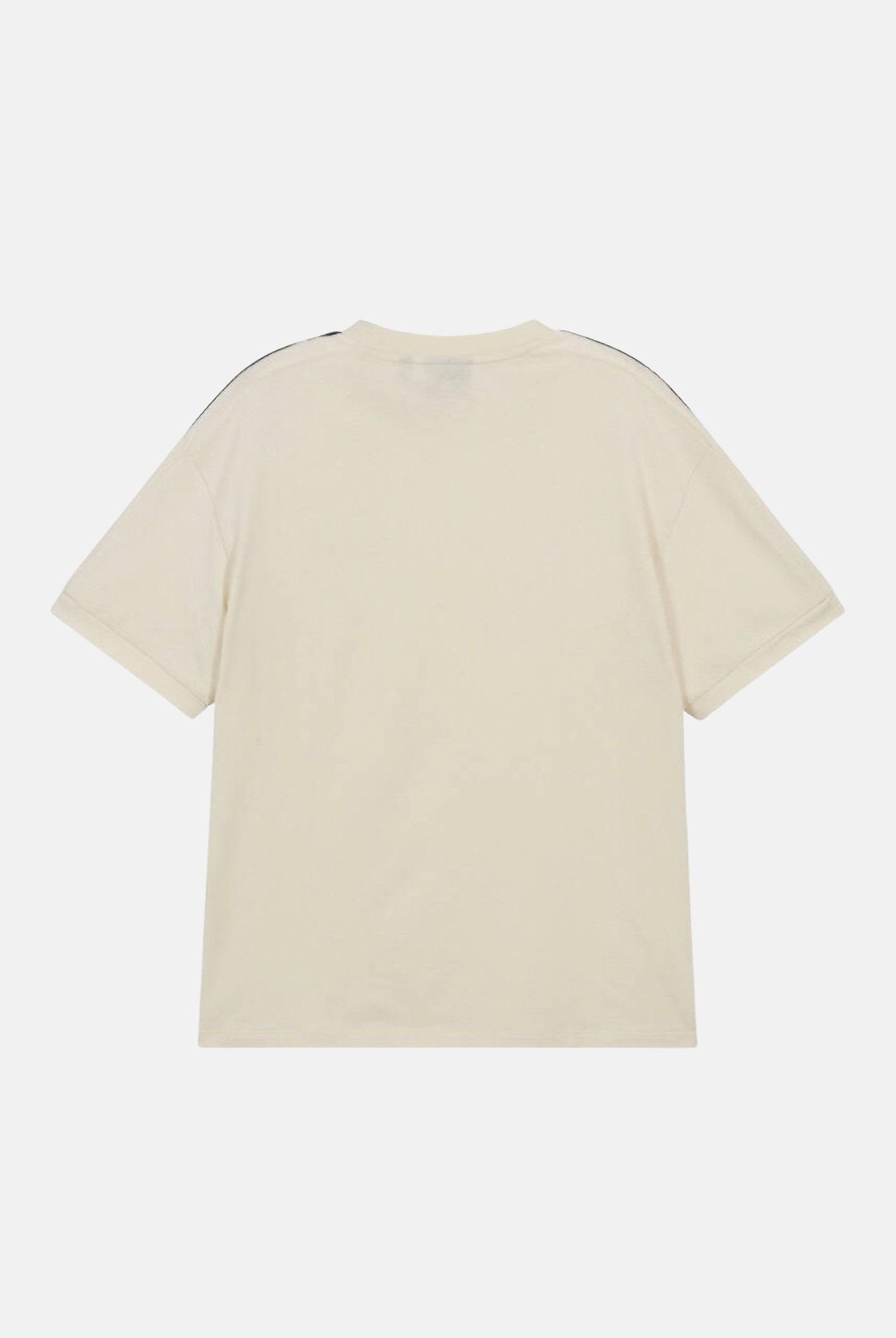 EA7 T-shirt a manica corta beige da bambino con bande logate 7B000190AF10375 U1079 EA7