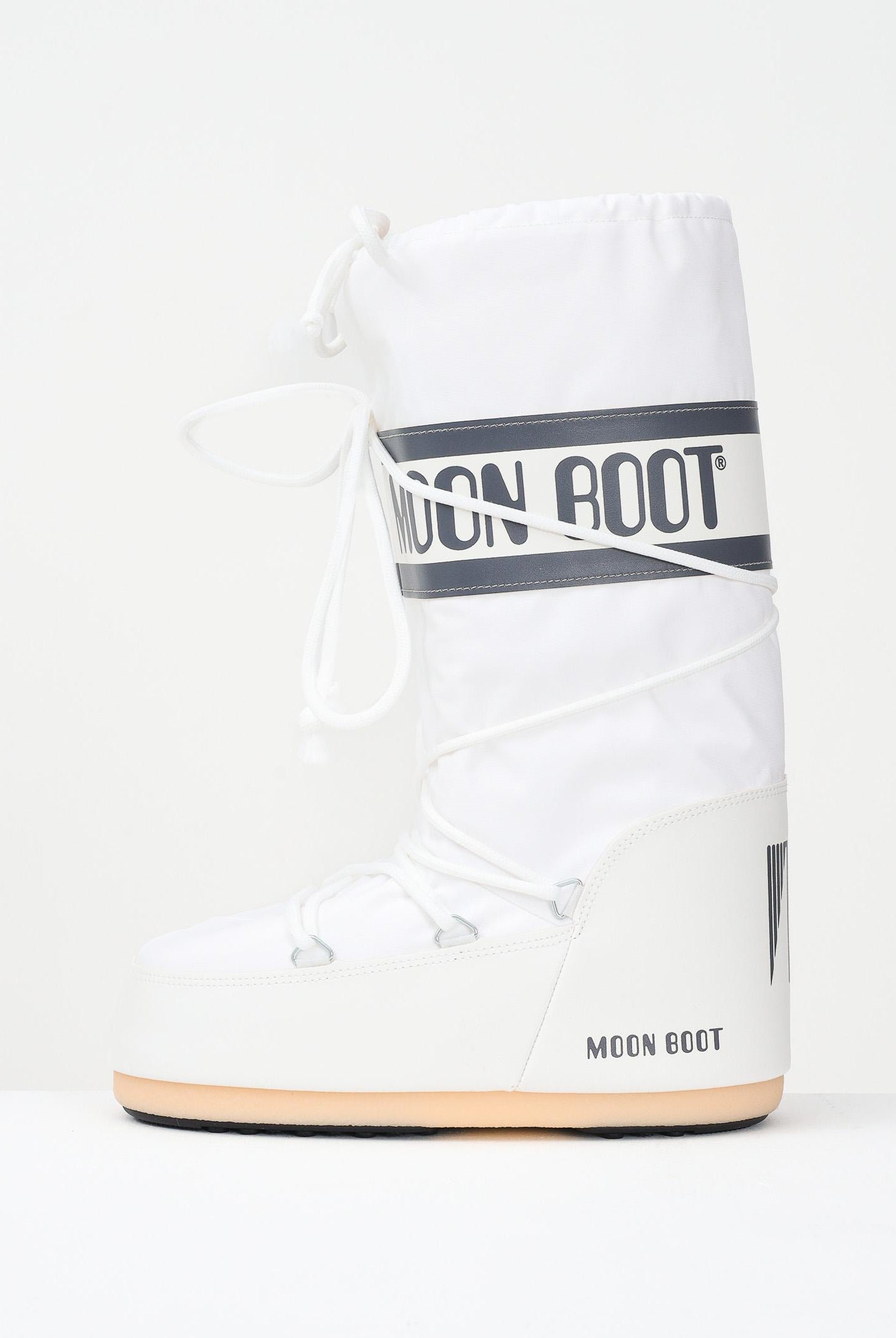 MOON BOOT Stivali da neve ICON bianchi per uomo e donna 80D1400440 A001 MOON BOOT