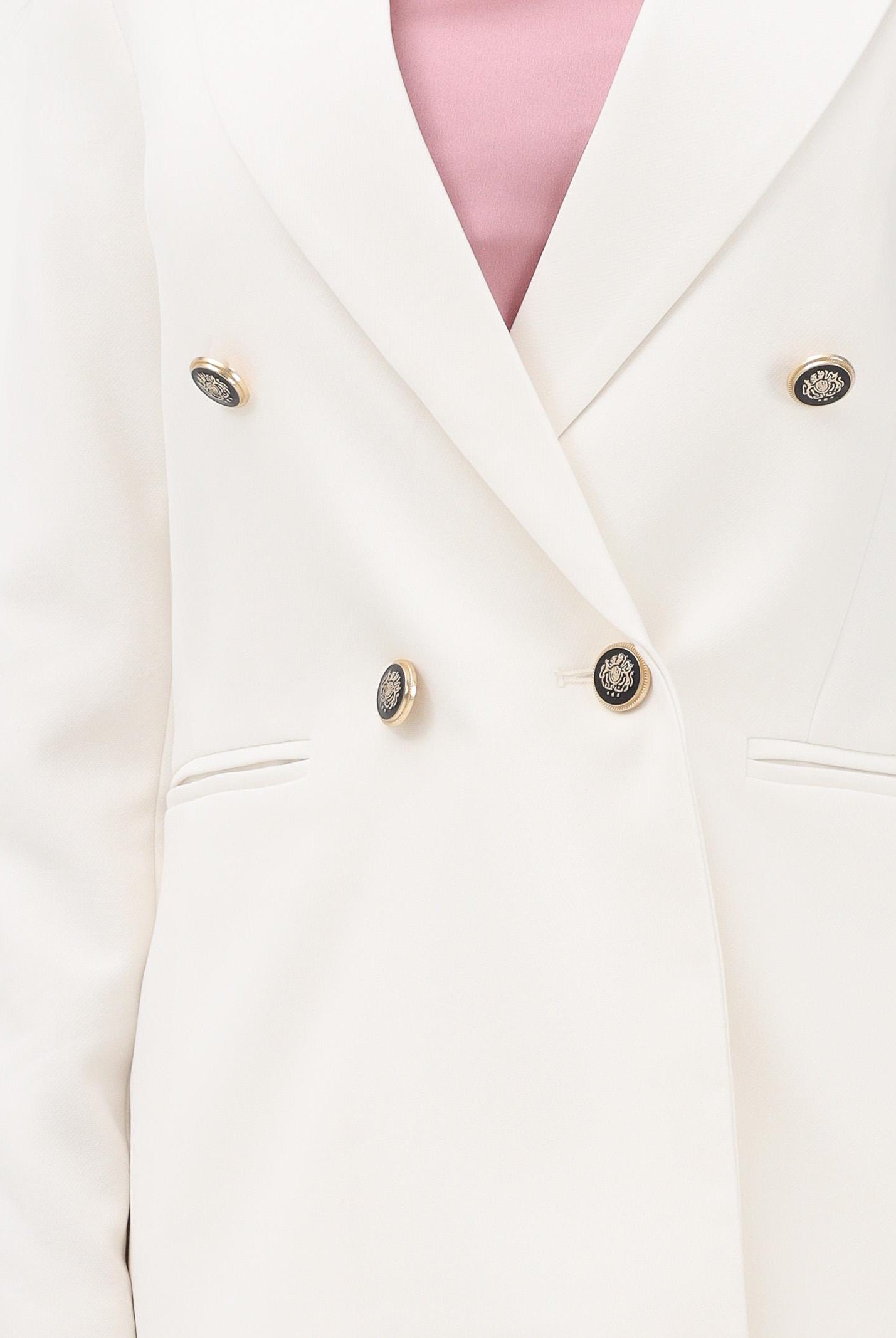 ONLY Giacca doppiopetto panna da donna 15294709 CLDA ONLY