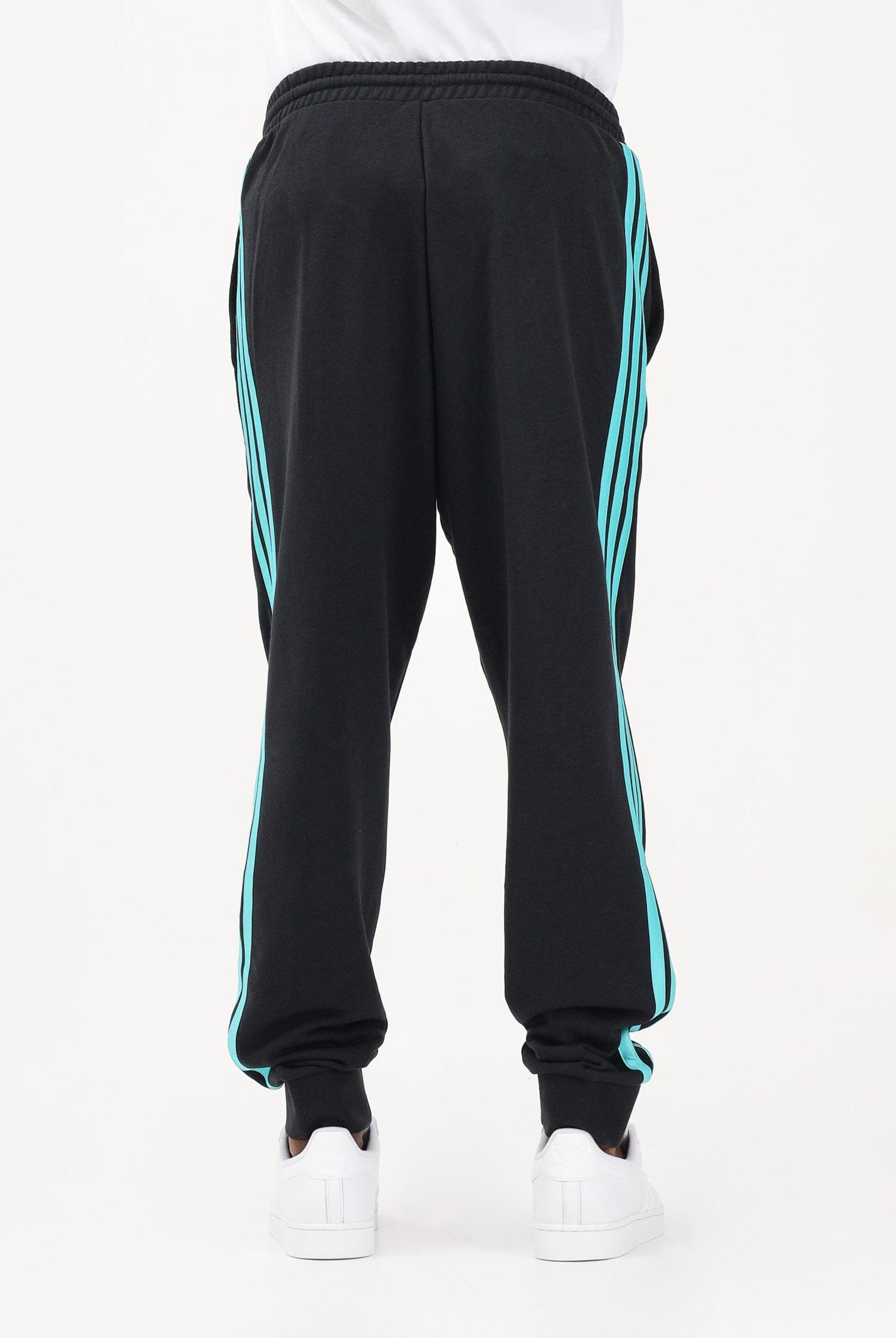 ADIDAS PERFORMANCE Pantalone sportivo Mercedes AMG Petronas Formula 1 Team DNA nero da uomo KE5913 . ADIDAS PERFORMANCE