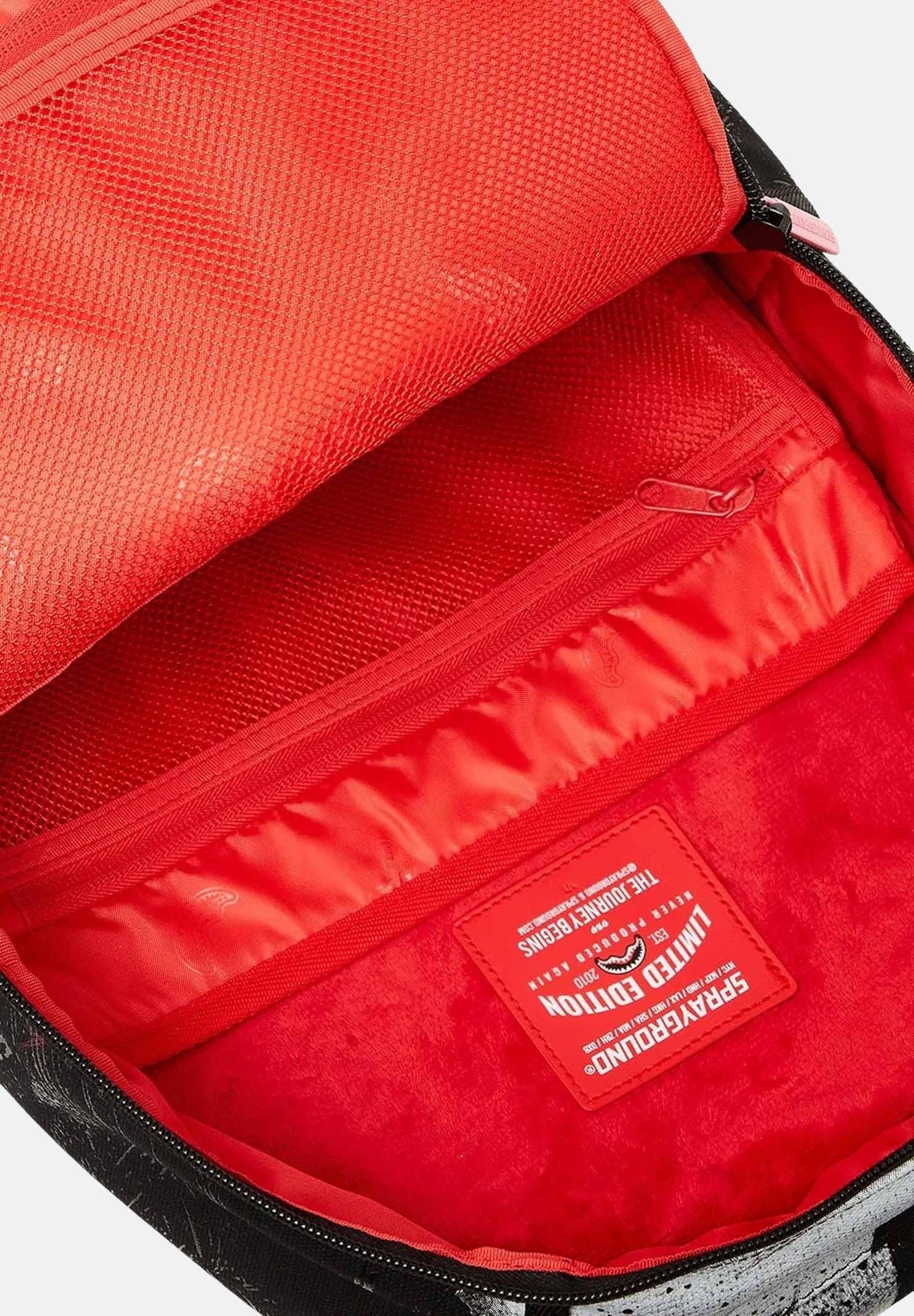 SPRAYYGROUND Zaino SHARK CENTRAL SORBET HAND PAINTED DLX nero da donna 910B7631NSZ SPRAYGROUND