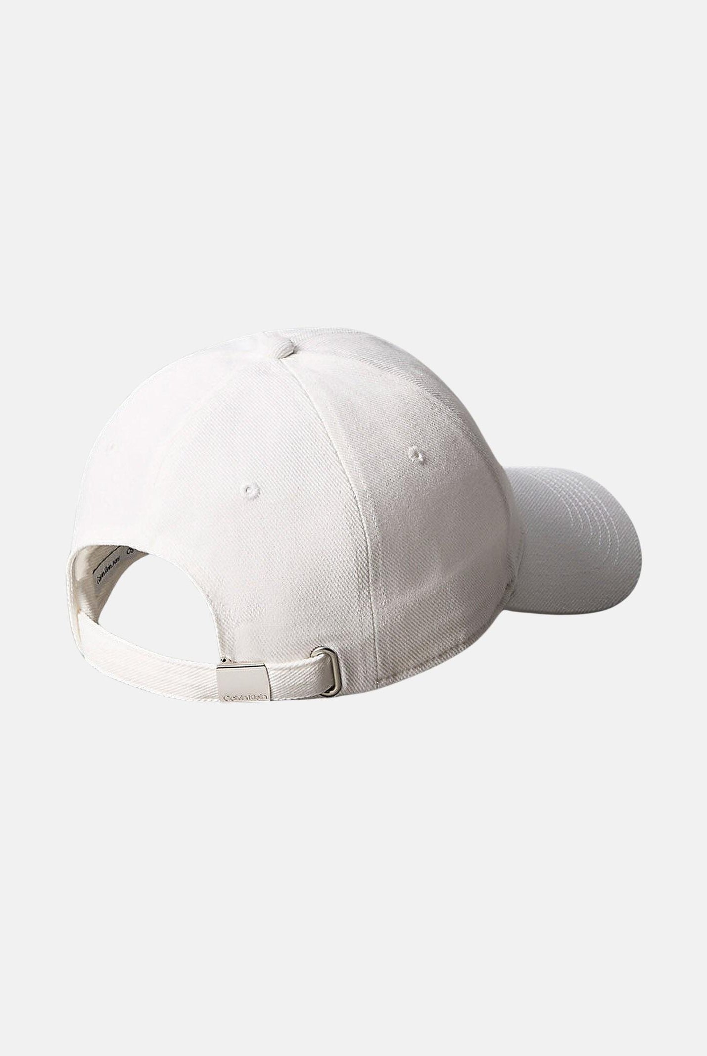 CALVIN KLEIN Cappello con visiera bianco per uomo e donna rifinito da logo LV04G5004G YAF CALVIN KLEIN
