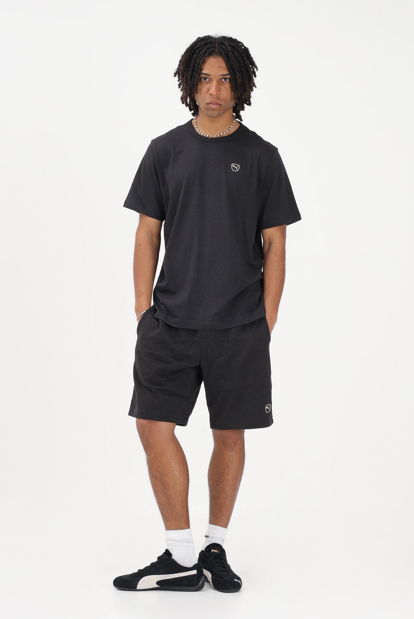 PUMA Shorts sportivo Essentials Elevated 9" nero da uomo 692017 01 PUMA