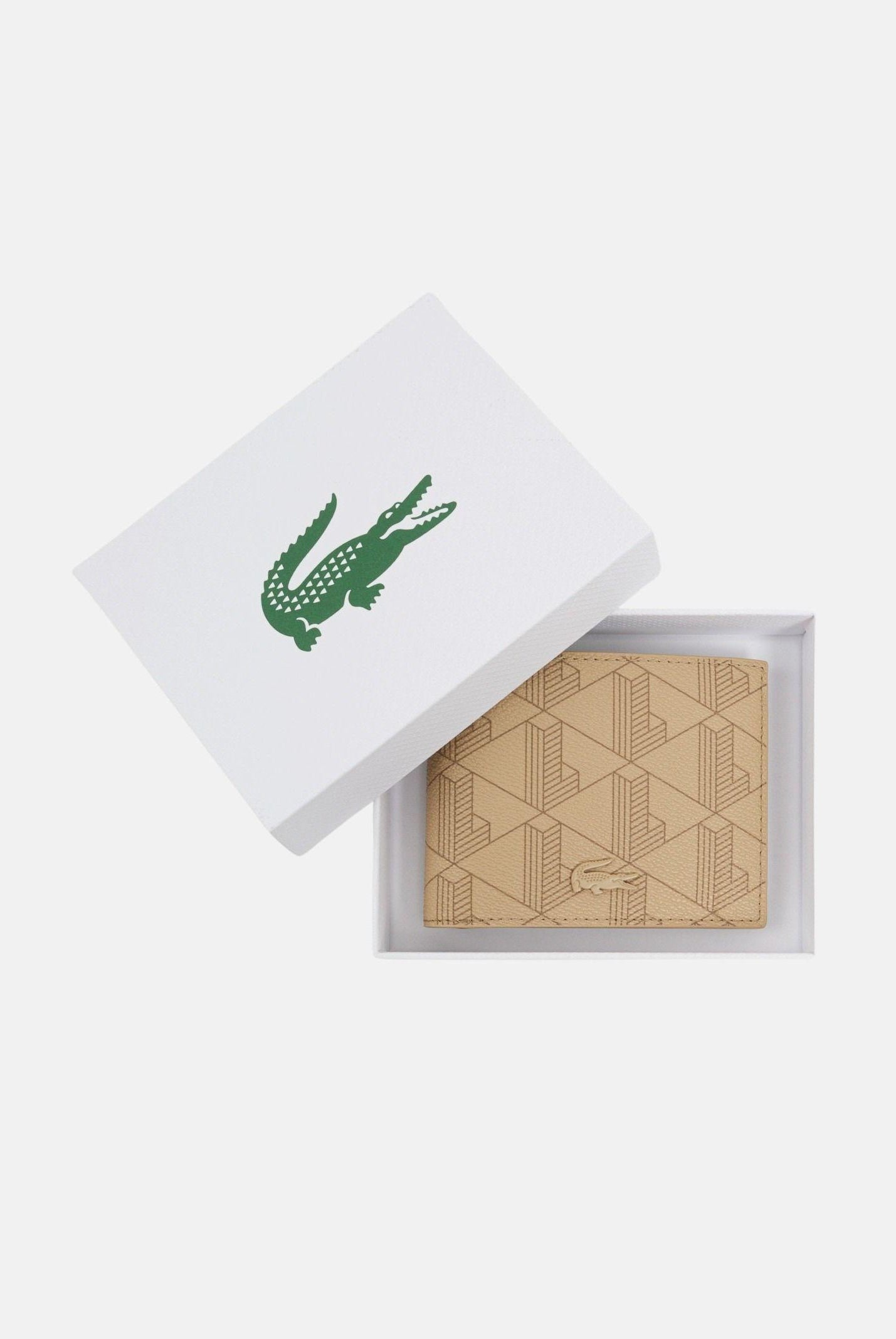 LACOSTE Portafogli The Blend beige da uomo NH3697 R59 LACOSTE