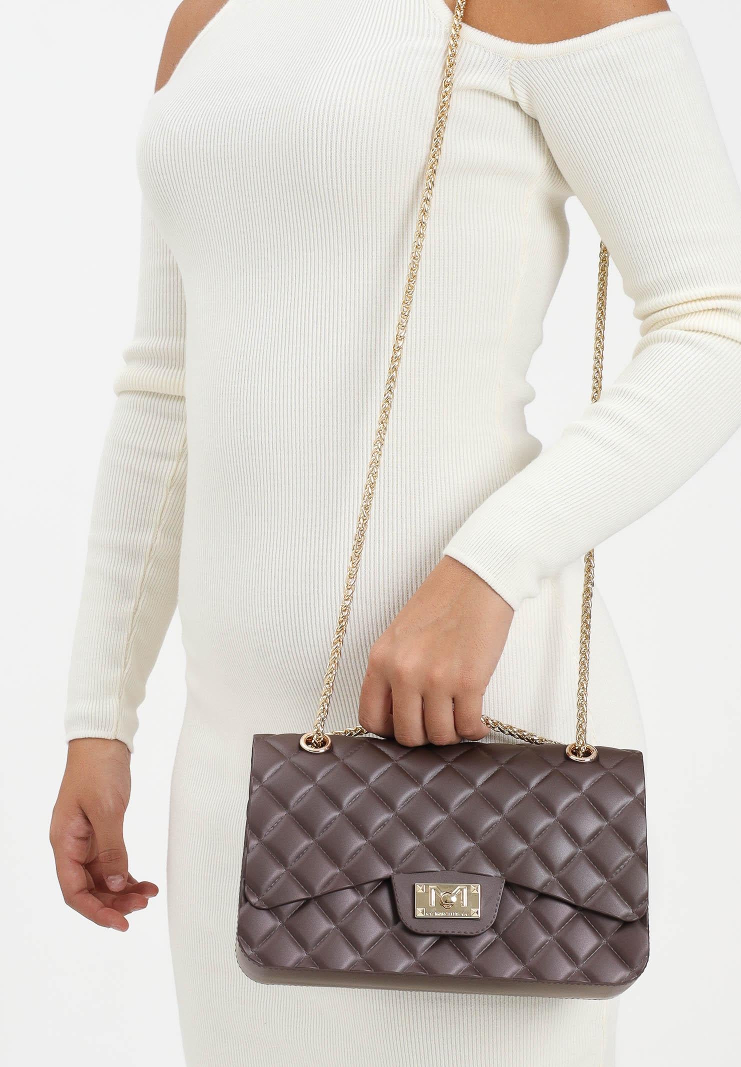 MARC ELLIS Borsa a tracolla Flat Falcon M cacao da donna FLAT-FALCON-M COLIGO MARC ELLIS