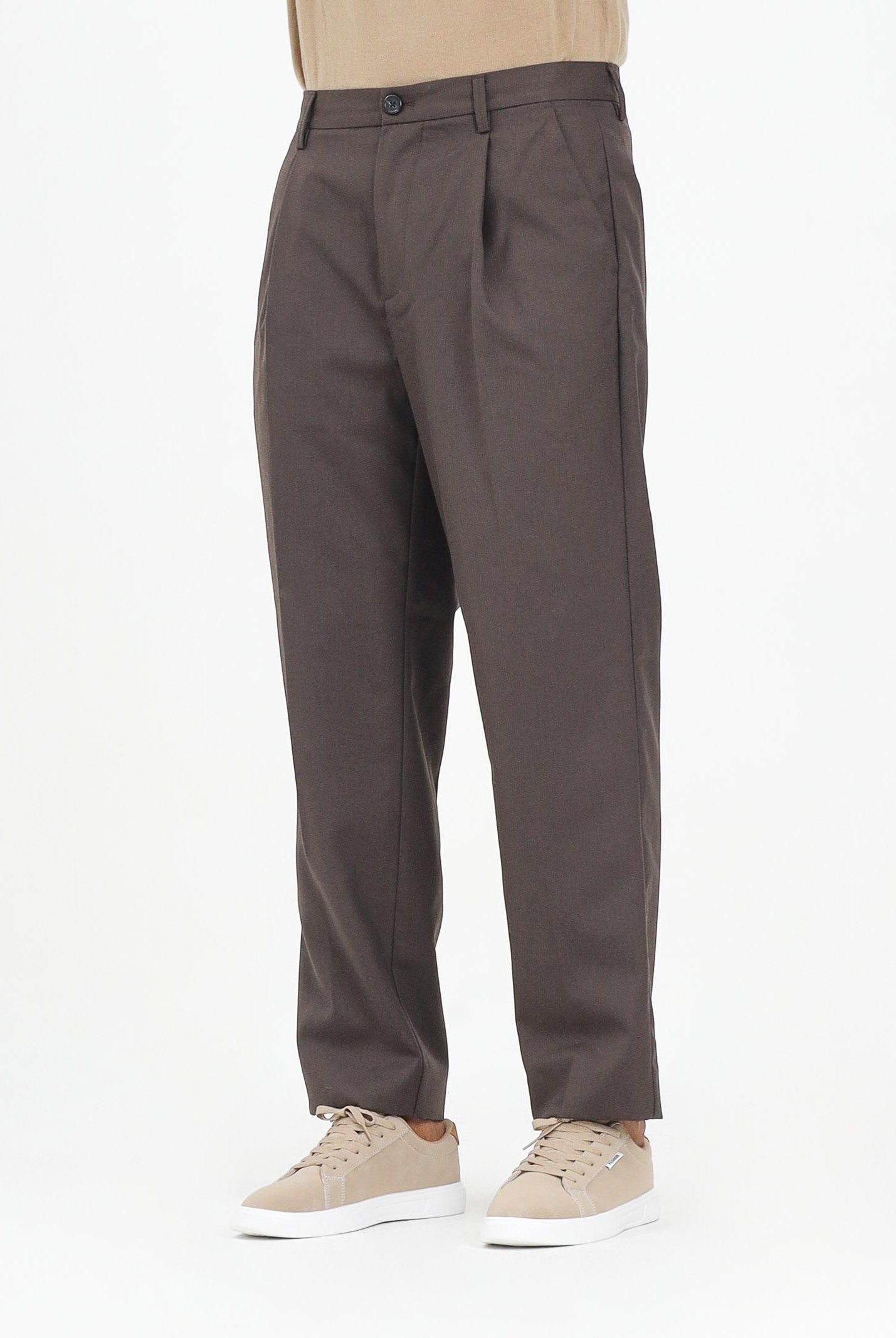 SELECTED HOMME Pantalone elegante marrone da uomo 16098637 Demitasse SELECTED HOMME