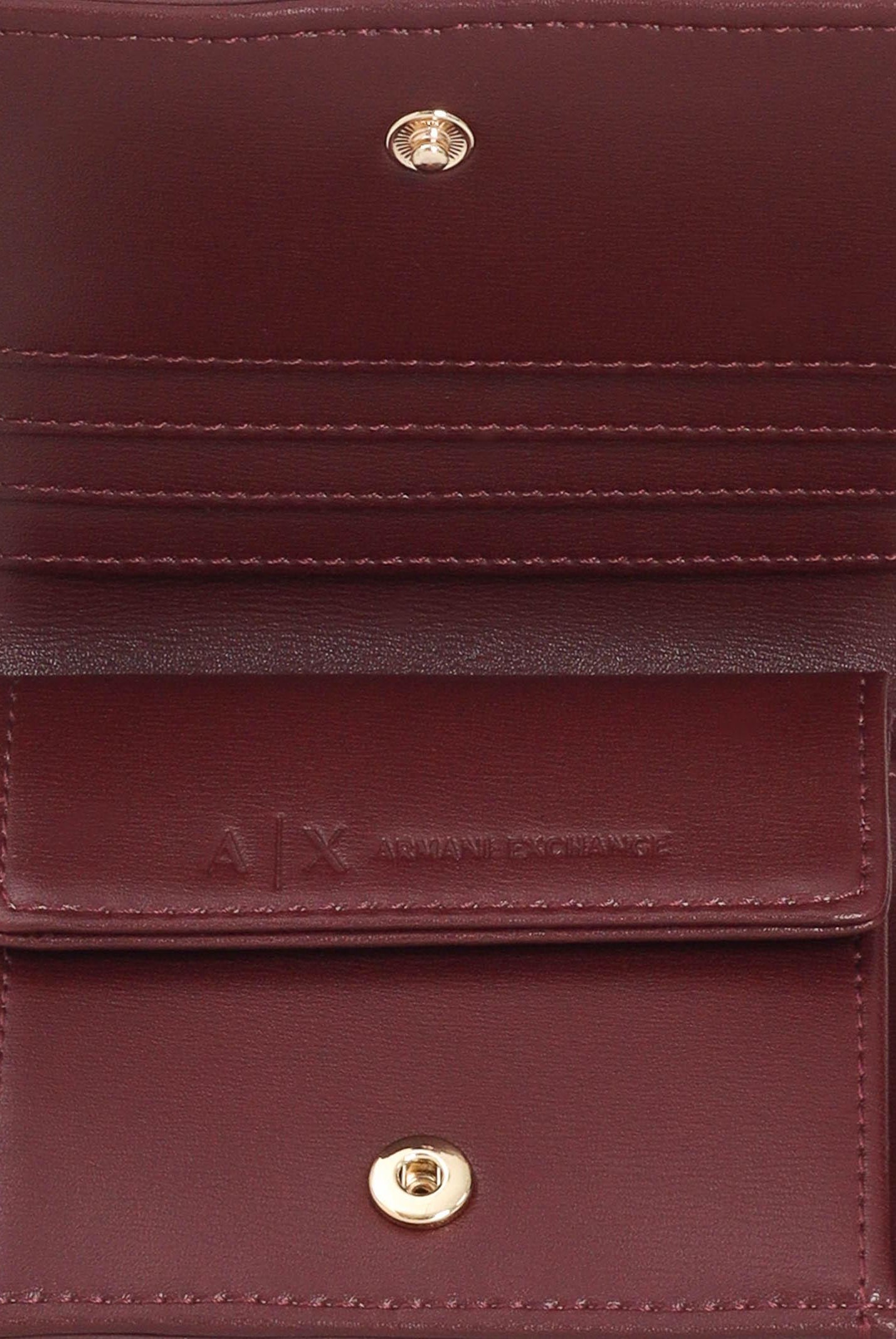 ARMANI EXCHANGE Portafogli bordeaux da donna con logo XW000360AF12039 UA343 ARMANI EXCHANGE