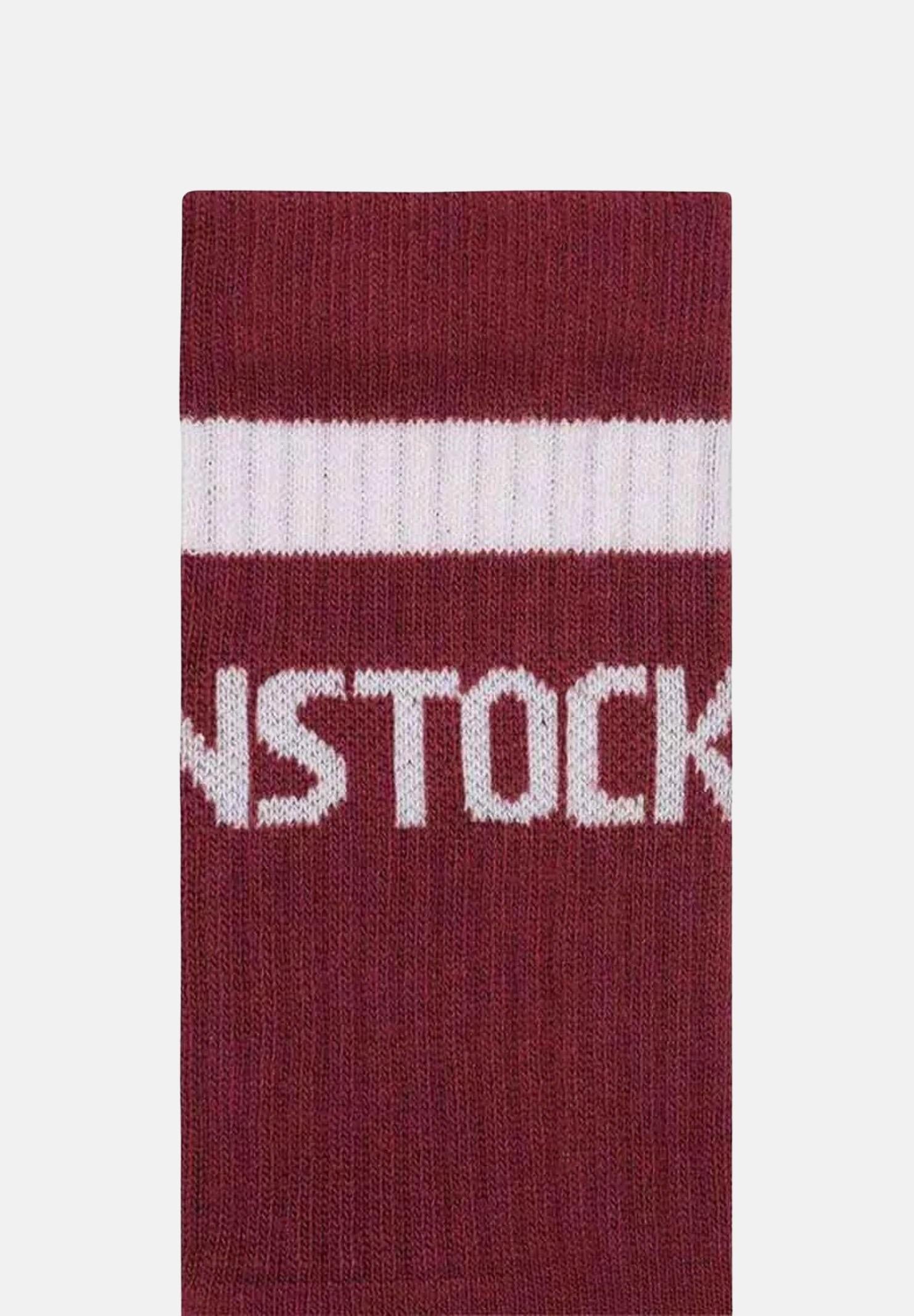 BIRKENSTOCK Calzini Tennis bordeaux per uomo e donna 1030256 . BIRKENSTOCK