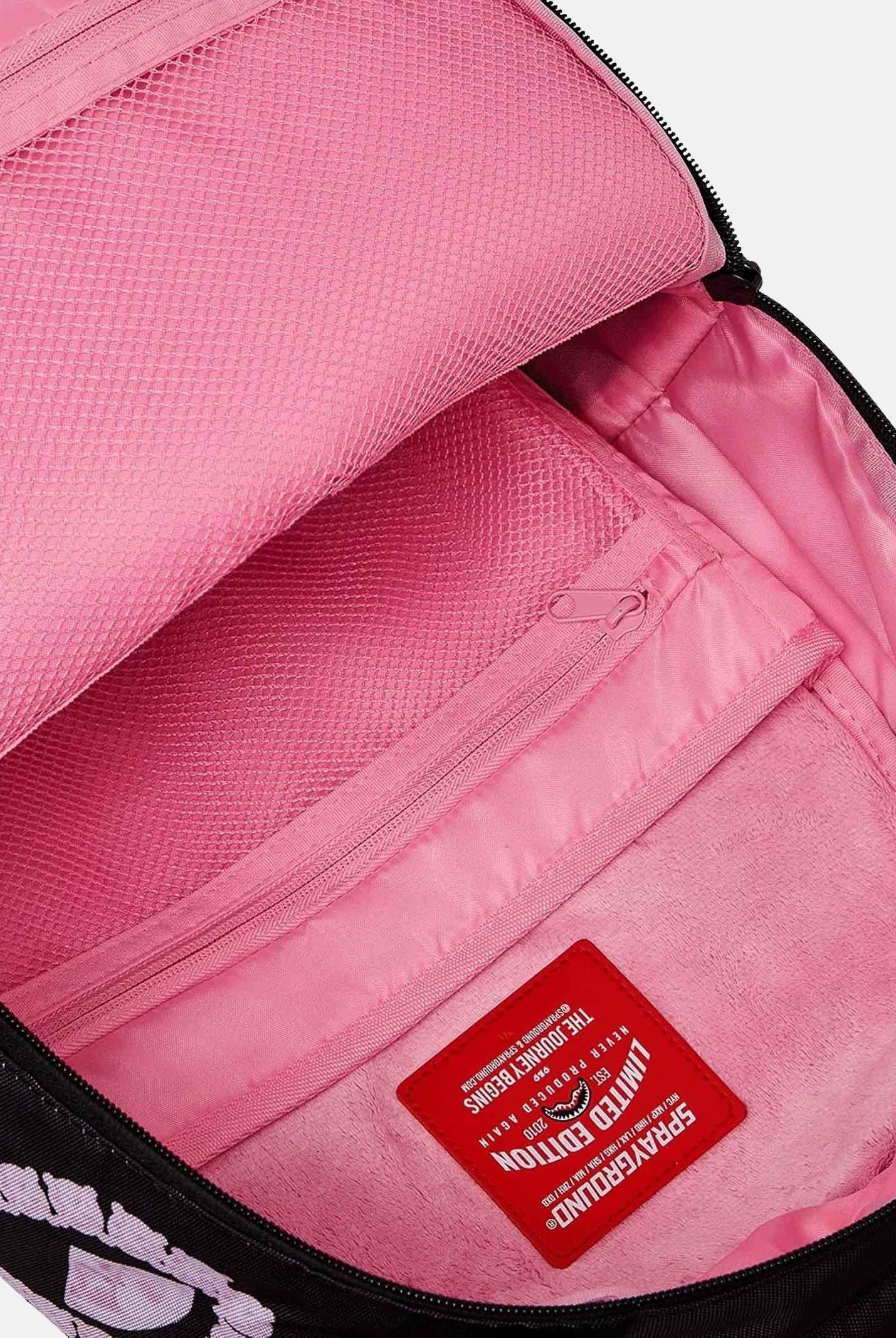 SPRAYGROUND Zaino Pink Panther Diamond Shark Dlxr nero da donna 910B7423NSZ SPRAYGROUND