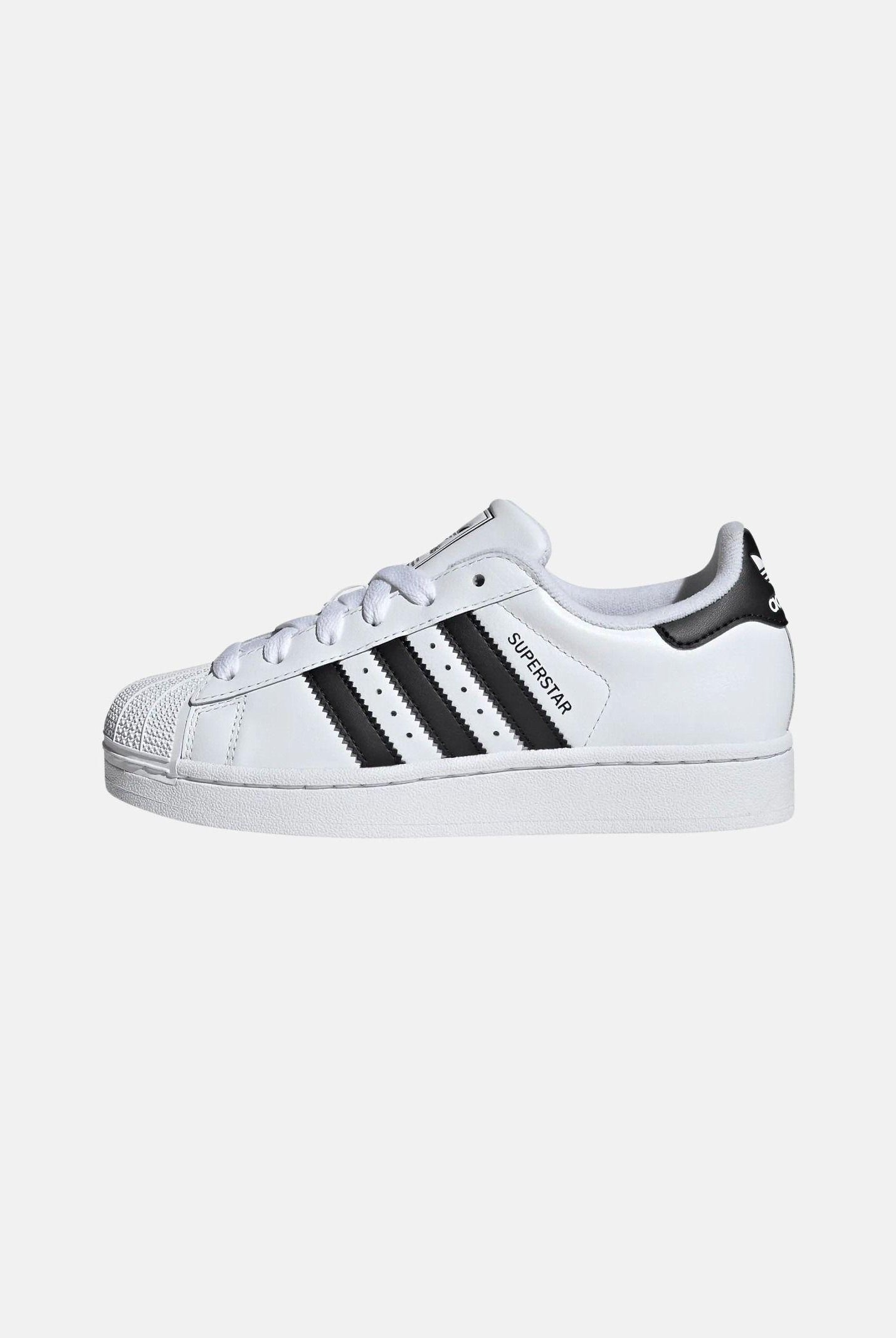ADIDAS ORIGINALS Sneakers Superstar II bianche per uomo e donna JH9976 . ADIDAS ORIGINALS