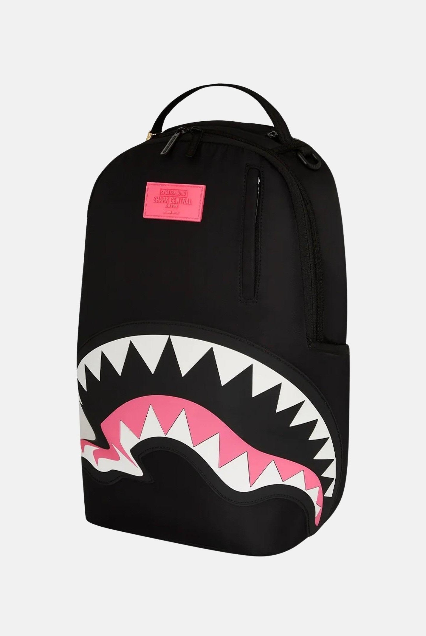 SPRAYGROUND Zaino SHARK CENTRAL NYLON nero da donna 910B7089NSZ SPRAYGROUND