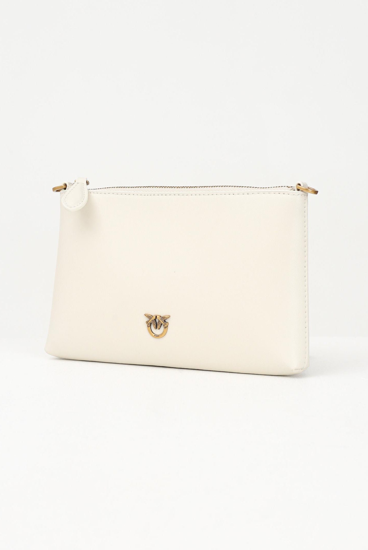 PINKO Pochette Flat Horizontal Mini panna da donna 104277A0F1 Z14Q PINKO