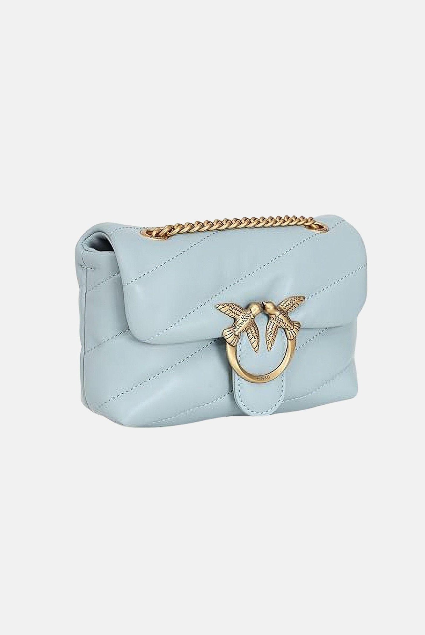 PINKO Borsa a tracolla Baby Love Bag Puff celeste da donna 100040A0F2 E37Q PINKO