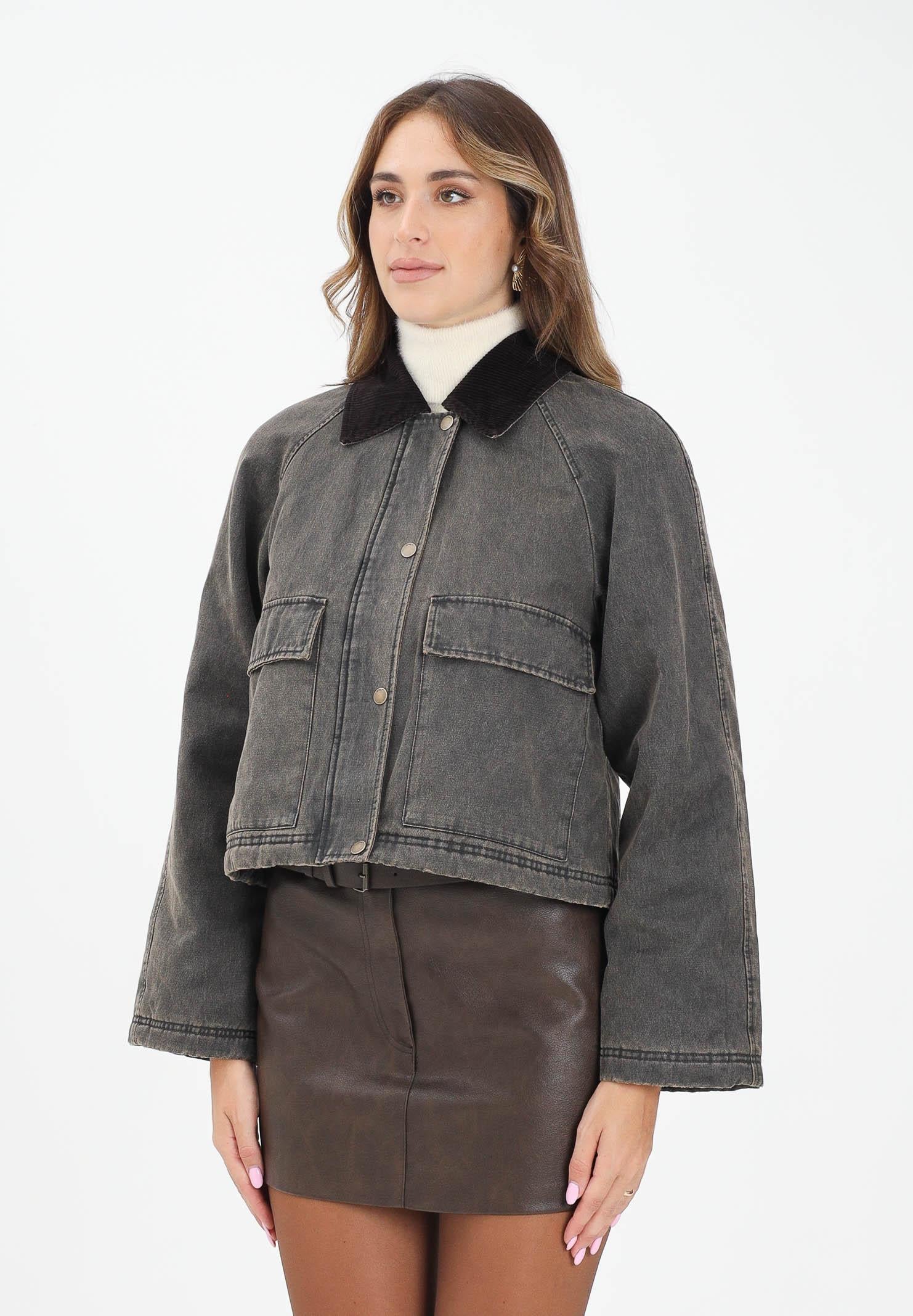 ONLY Giubbotto in denim scuro da donna 15350379 Raven ONLY