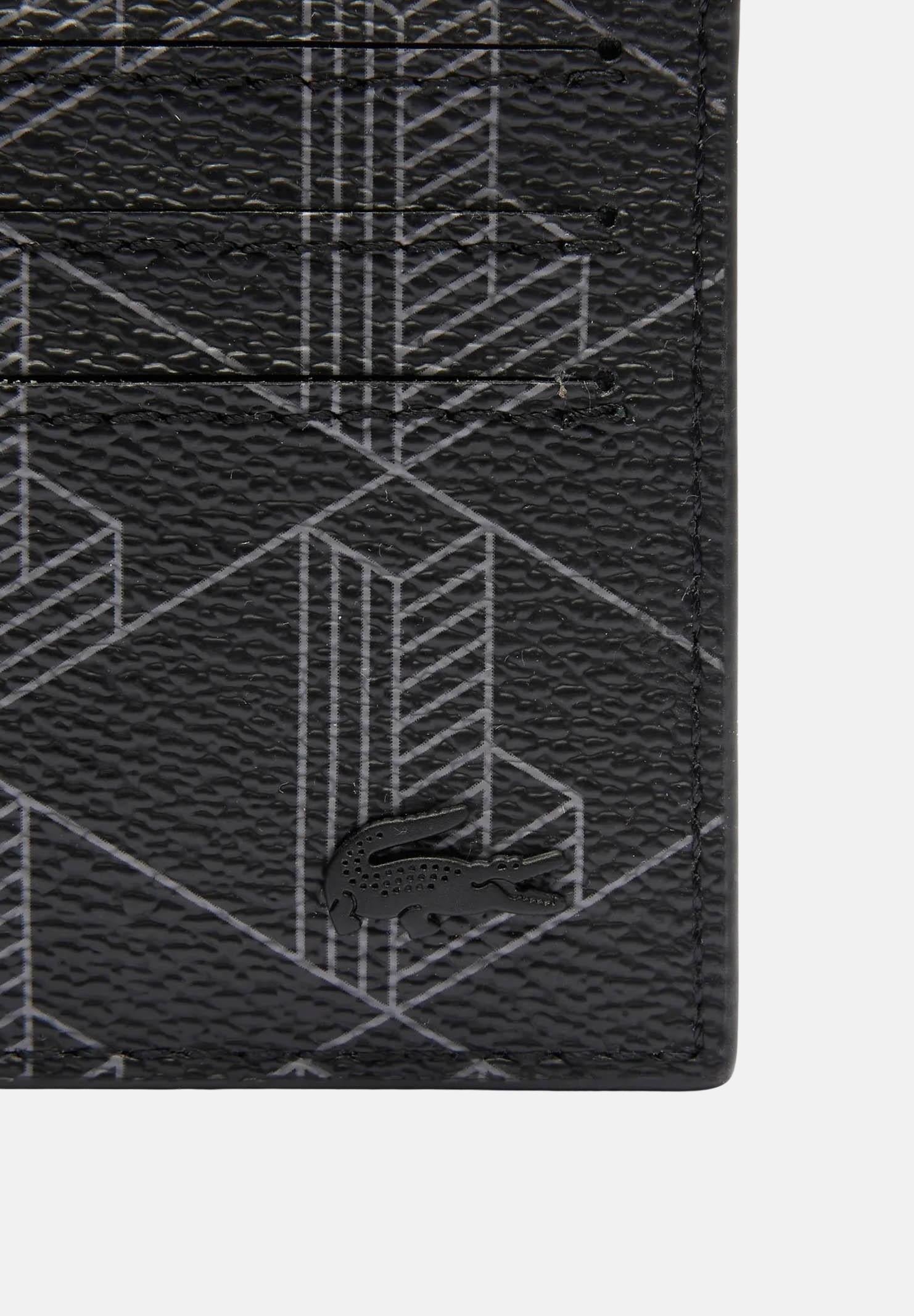 LACOSTE Portacarte Blend nero da uomo NH3719 H45 LACOSTE