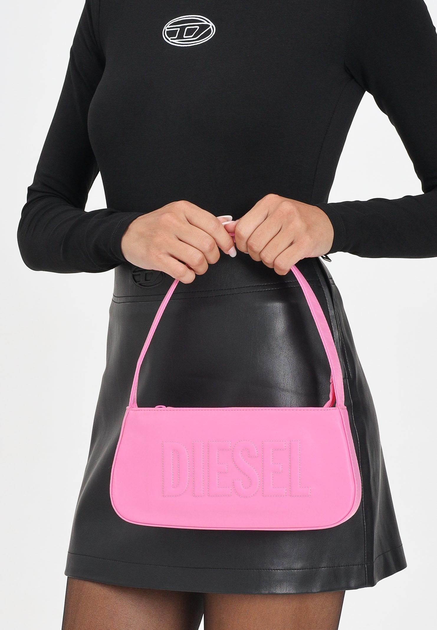 DIESEL Borsa a spalla WDELIA rosa da donna J02521KXBEW K399 DIESEL