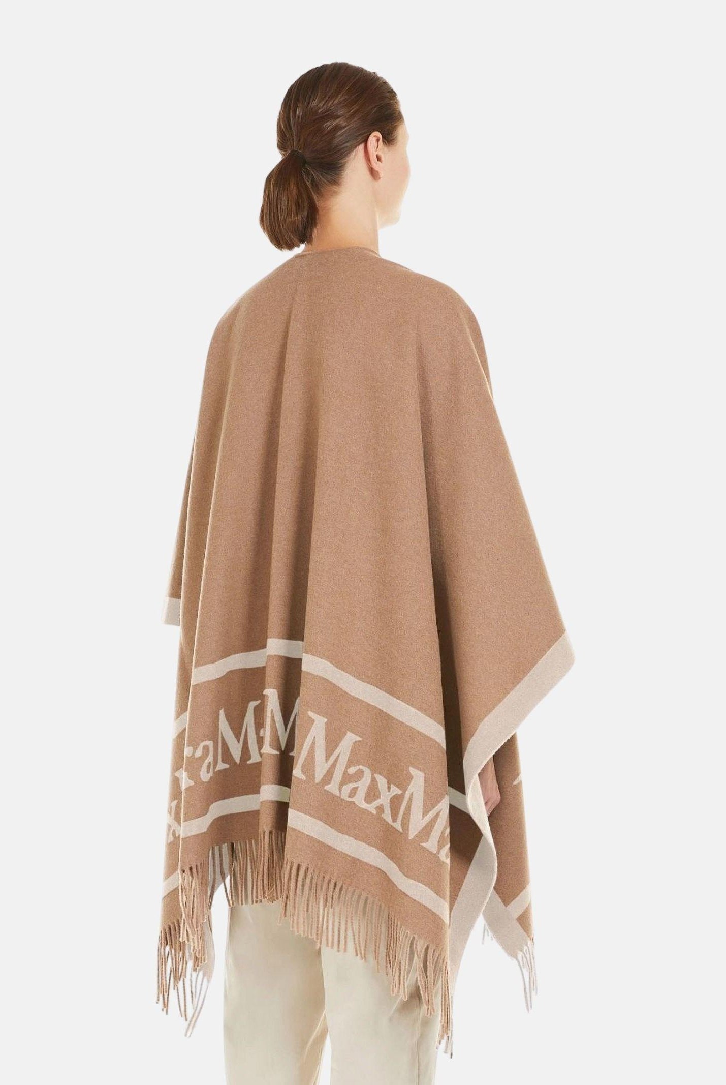 MAX MARA STUDIO Mantella Mst Pirania color Cammello, beige, da donna. 2626546021600 002 MAXMARA